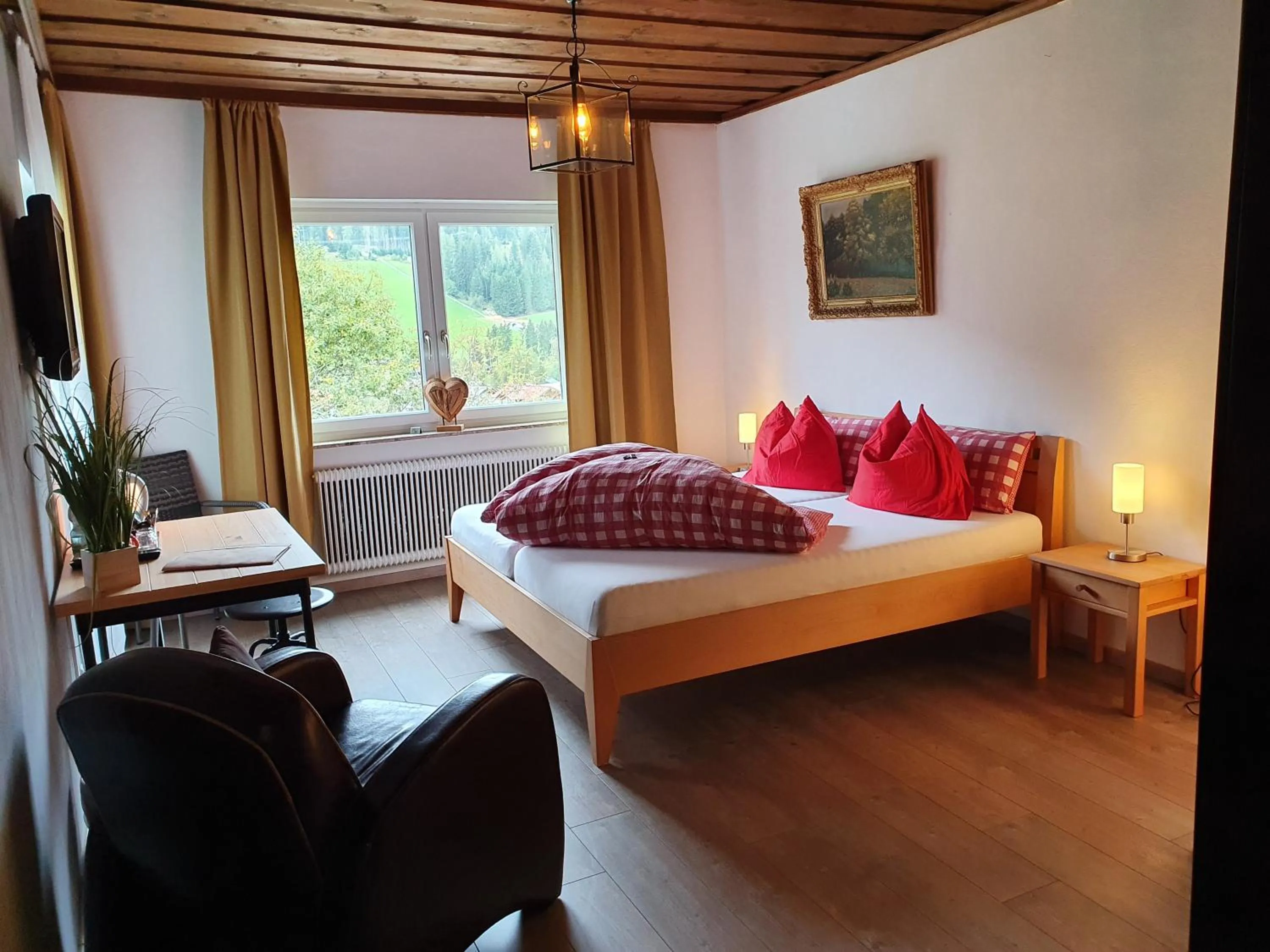 Photo of the whole room, Bed in Boutique Hotel Alpenhof