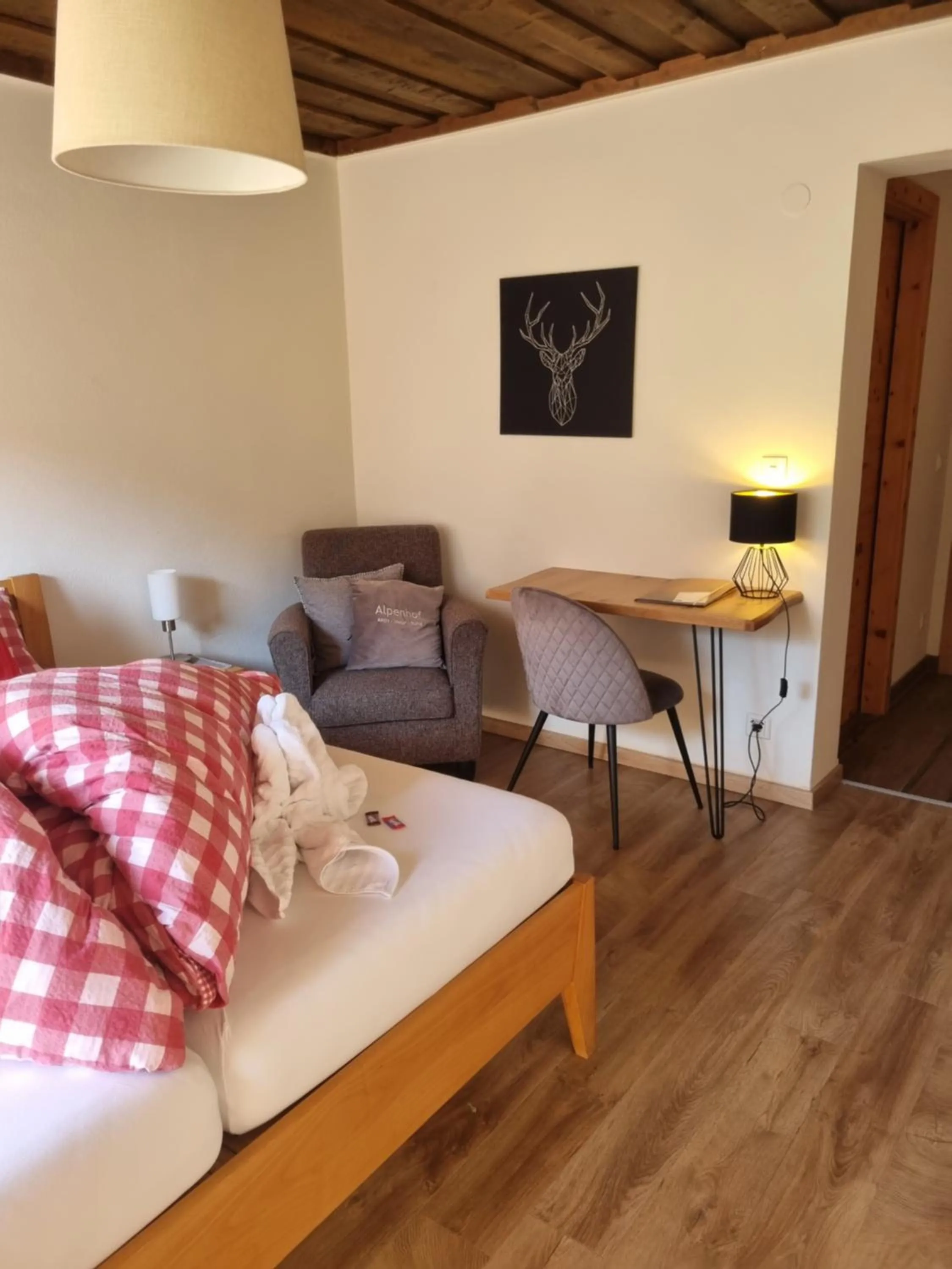 Bed in Boutique Hotel Alpenhof