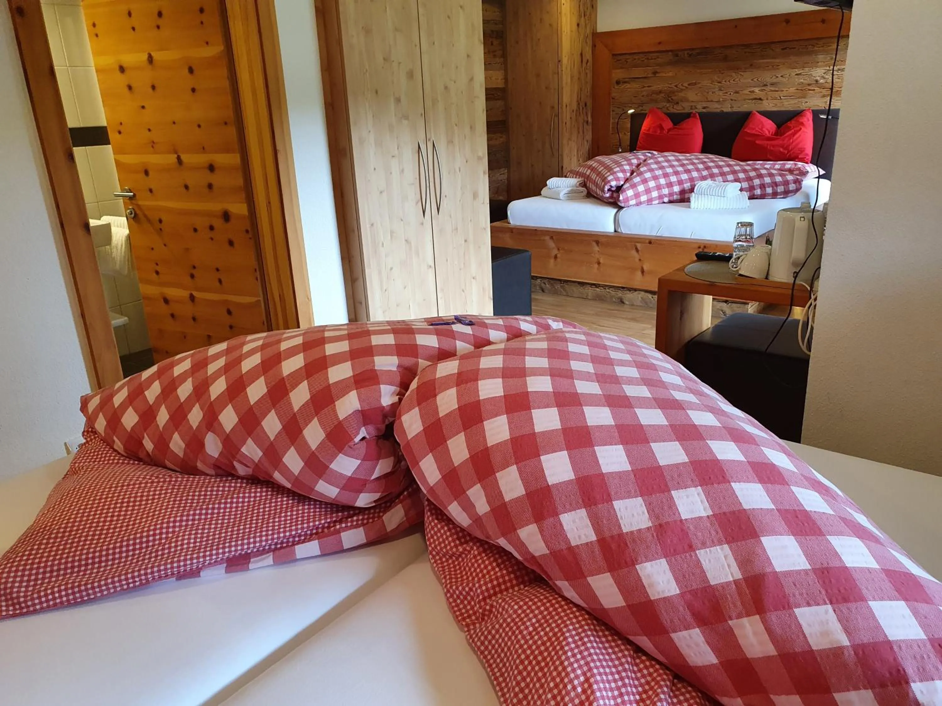 Photo of the whole room, Bed in Boutique Hotel Alpenhof