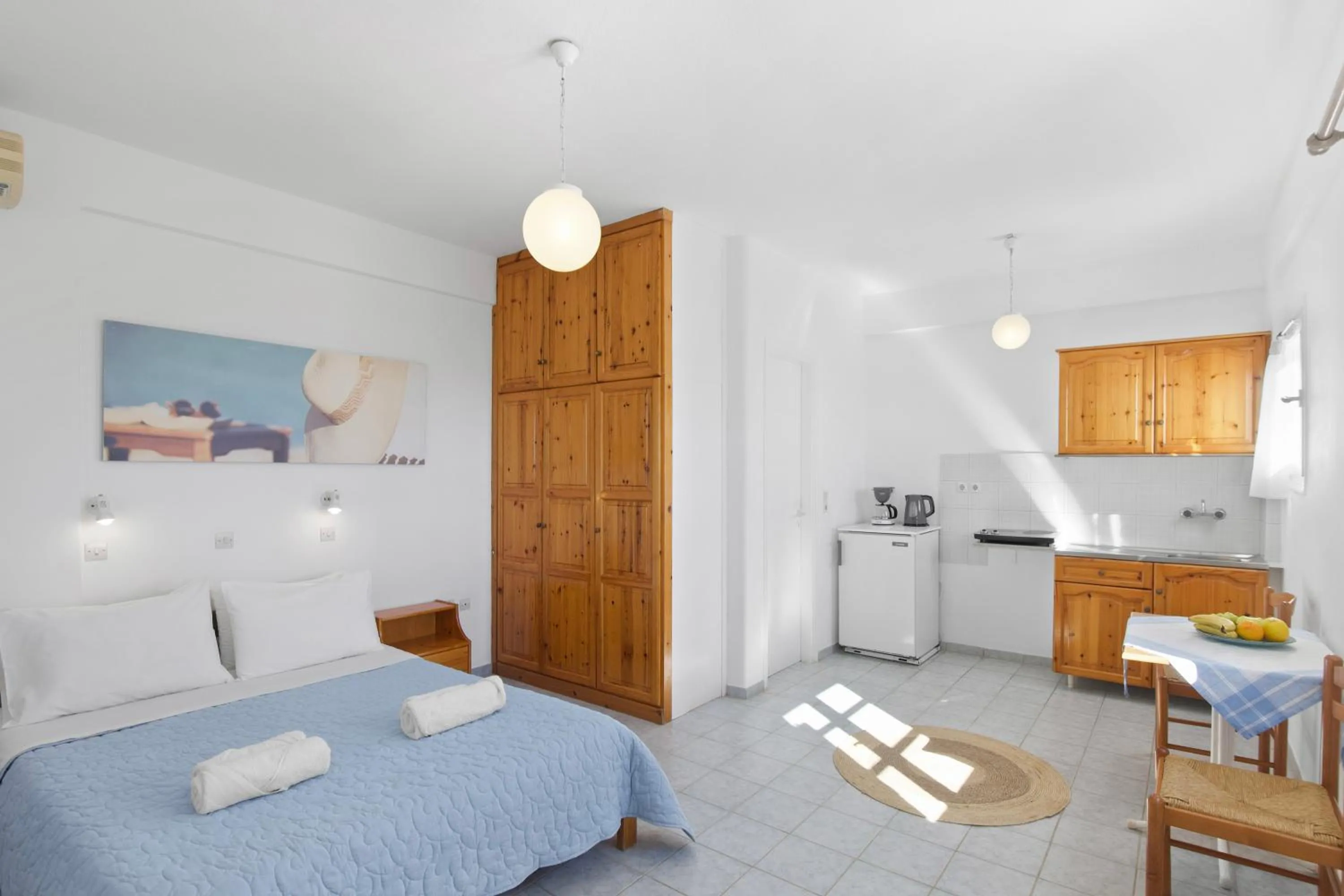 Bed in Seample studios