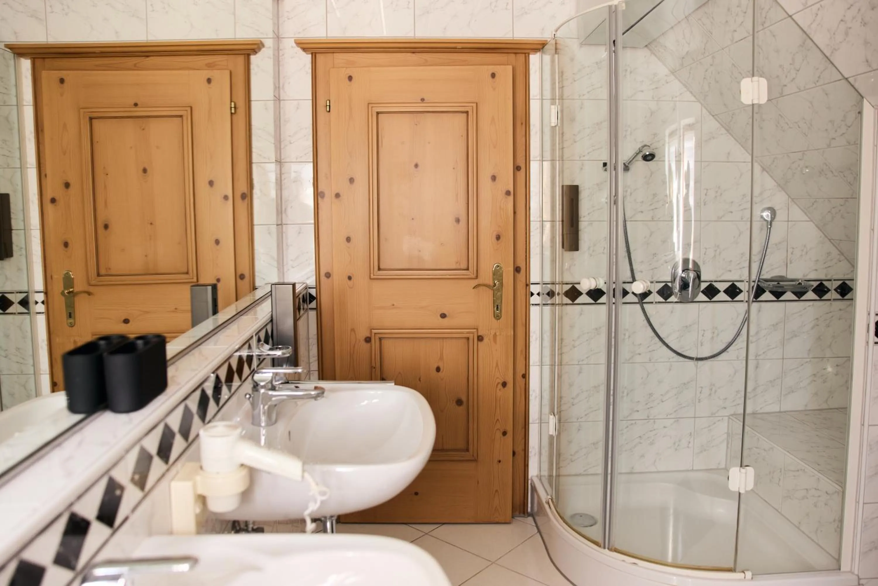 Bathroom in Landhotel Traube