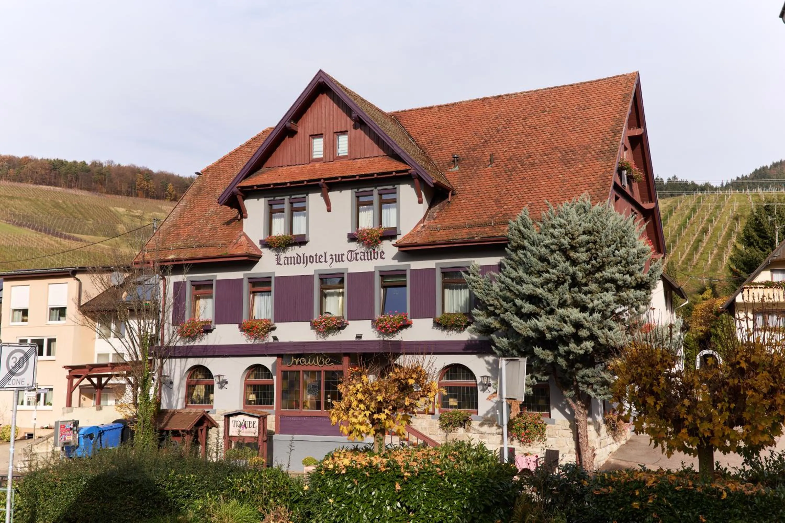 Property building in Landhotel Traube