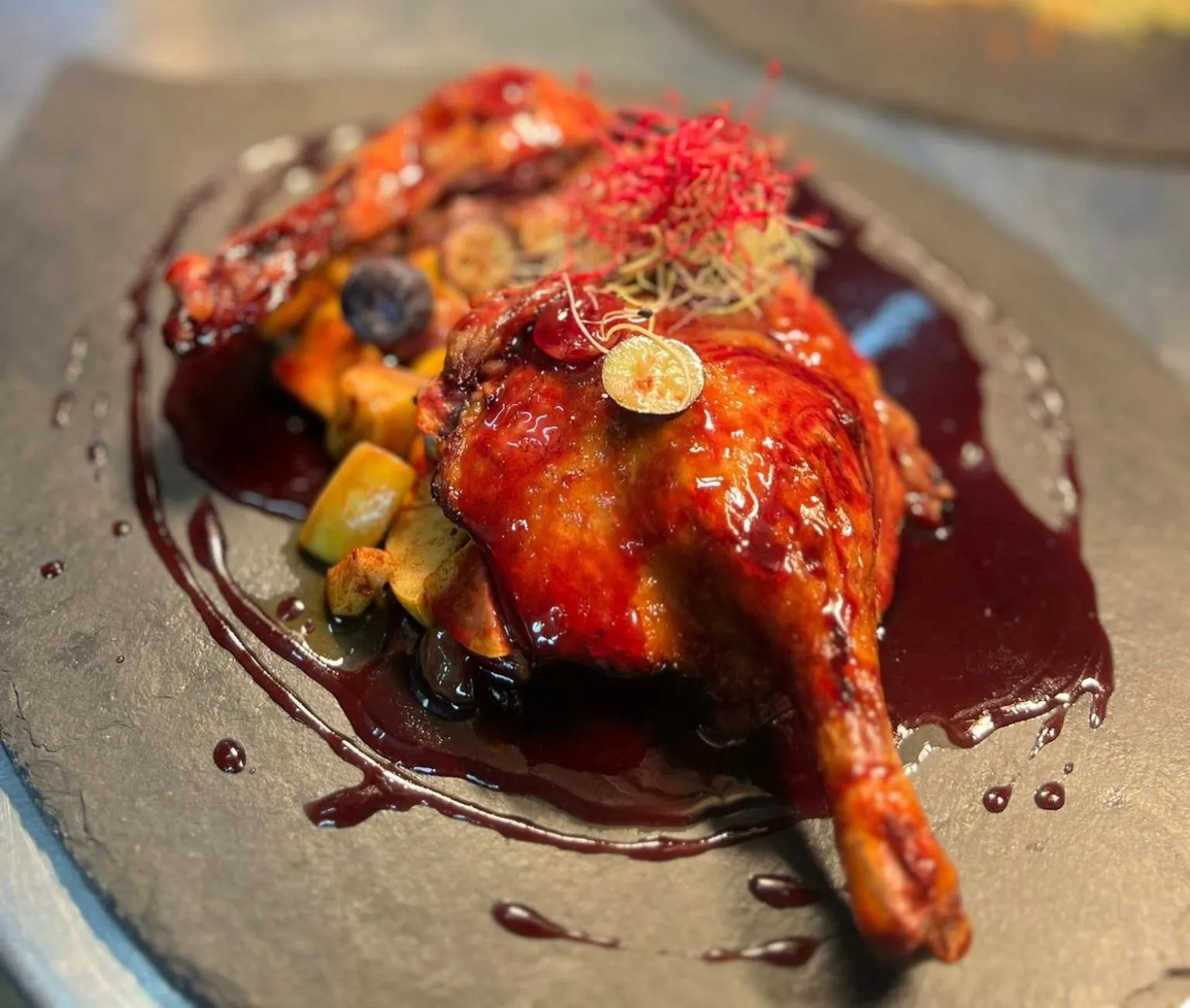 Restaurant/places to eat in Landhotel Traube