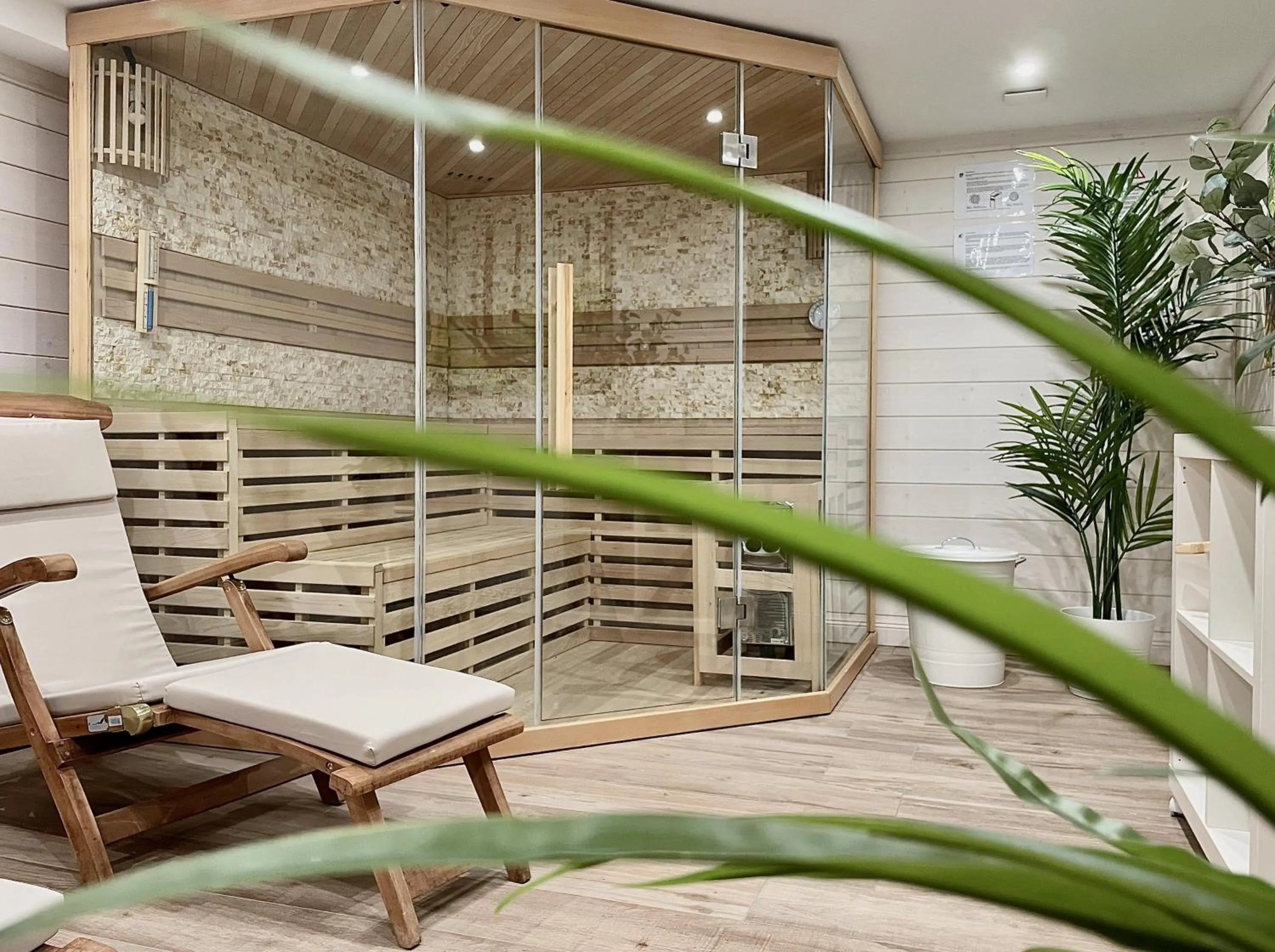 Sauna in MyHome Ruegen - Haus Arkona