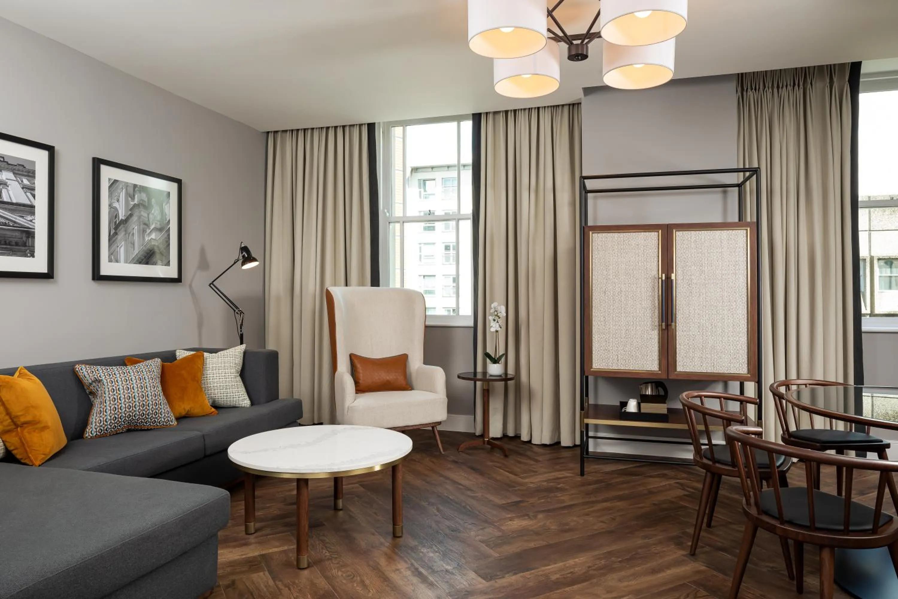 Living room in The Parkgate Hotel