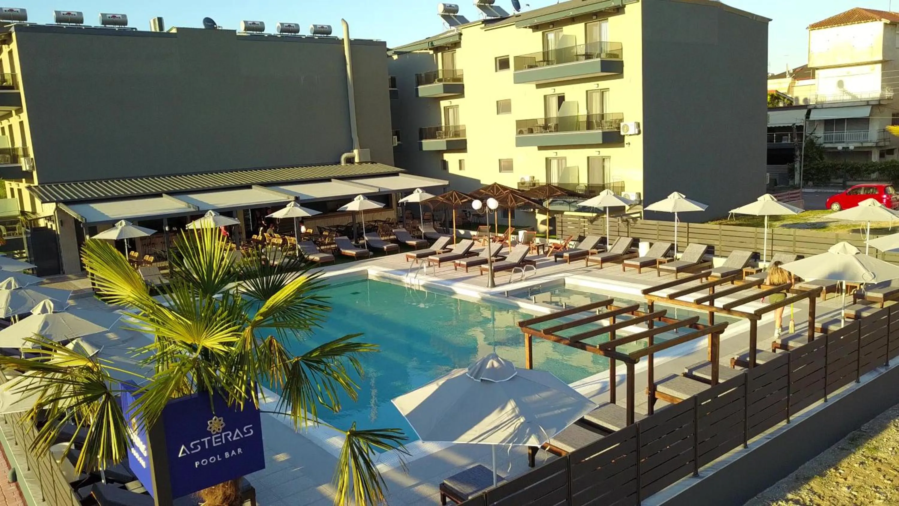 Swimming pool in ASTERAS STUDIOS