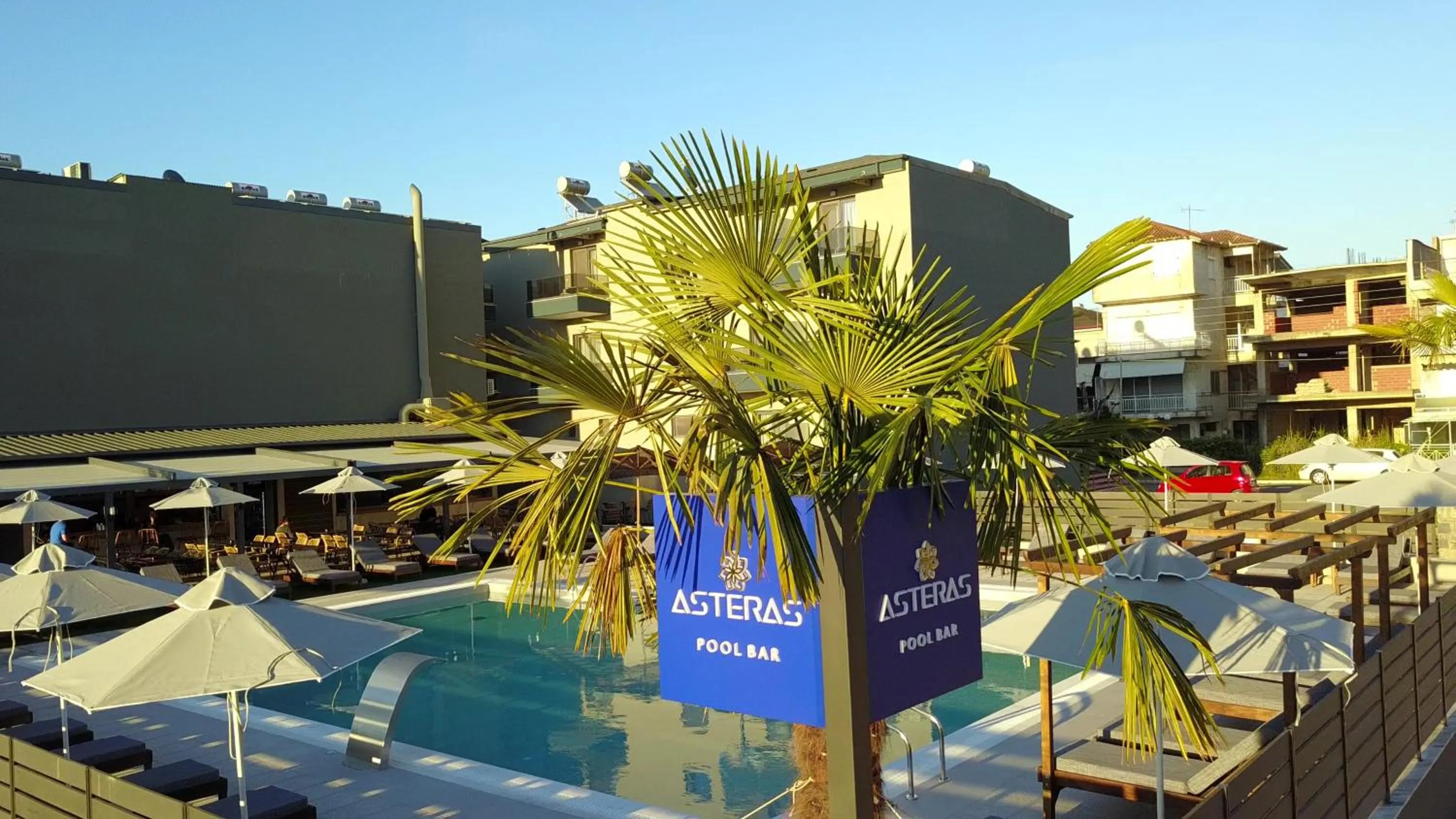 Swimming pool in ASTERAS STUDIOS