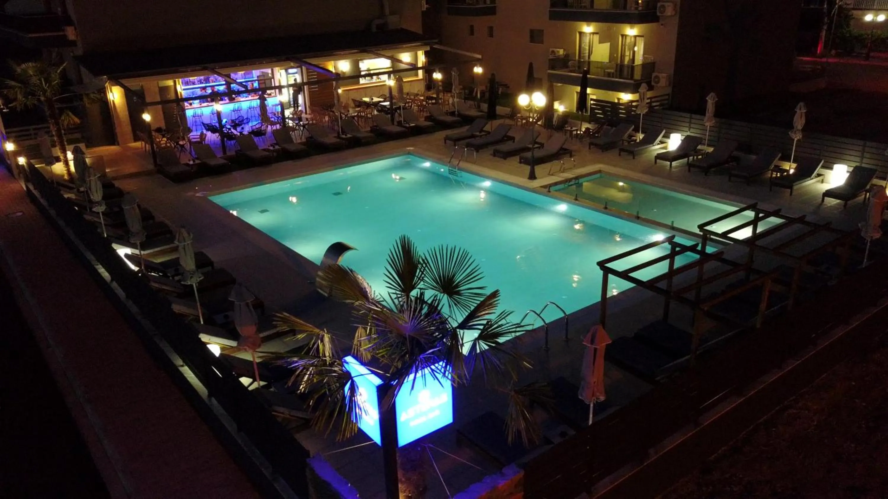 Swimming pool in ASTERAS STUDIOS