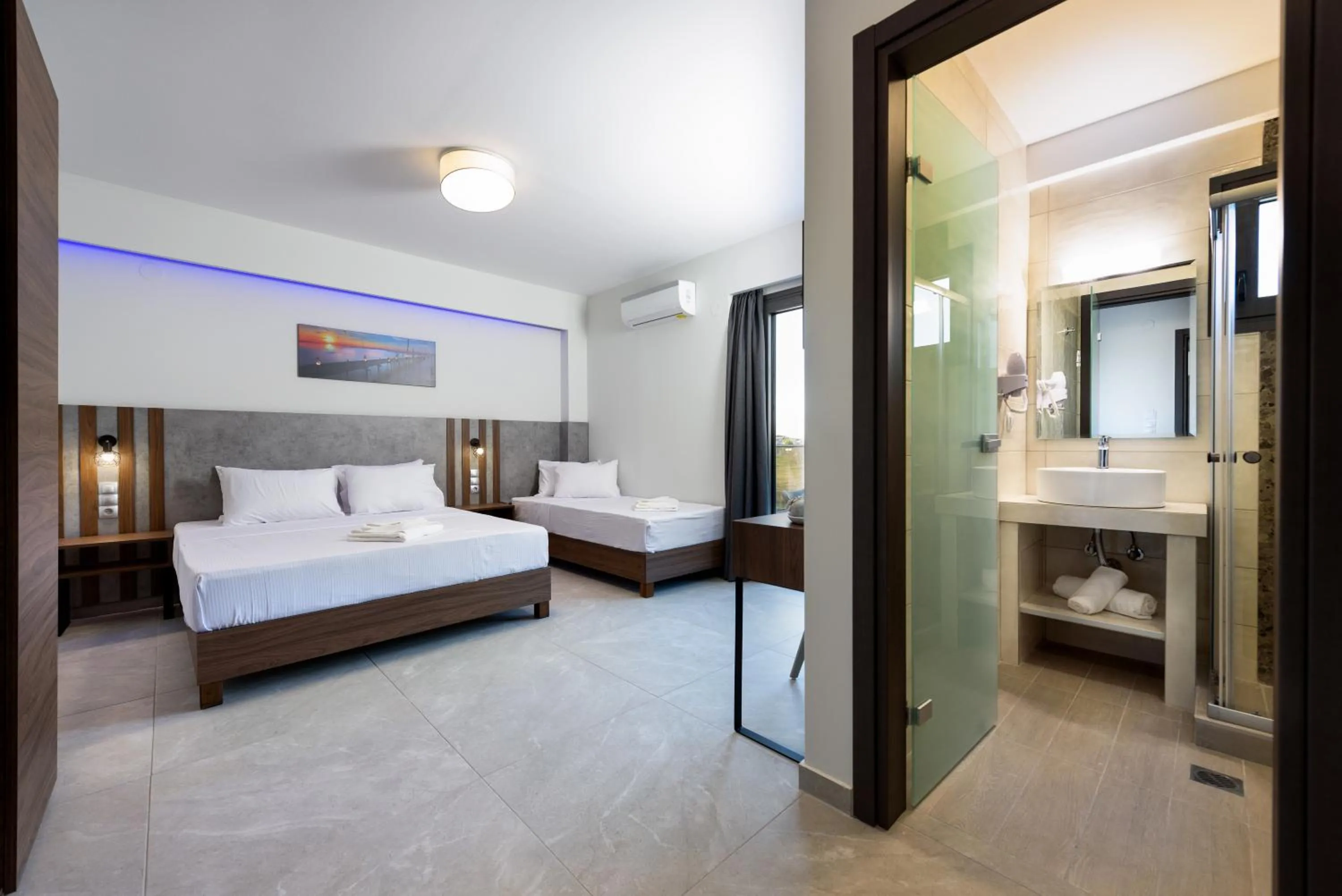 Photo of the whole room, Bed in ASTERAS STUDIOS