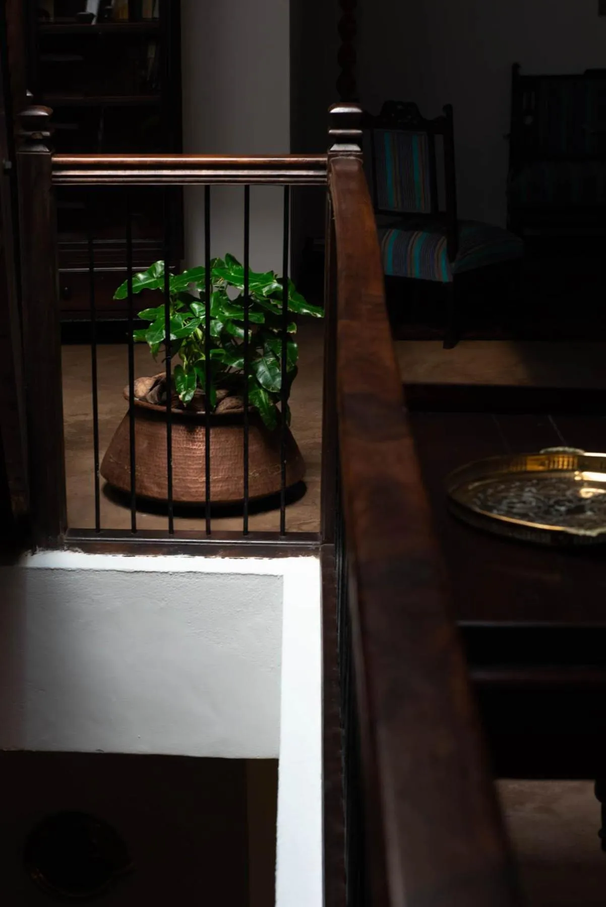 Decorative detail in Kisiwa House