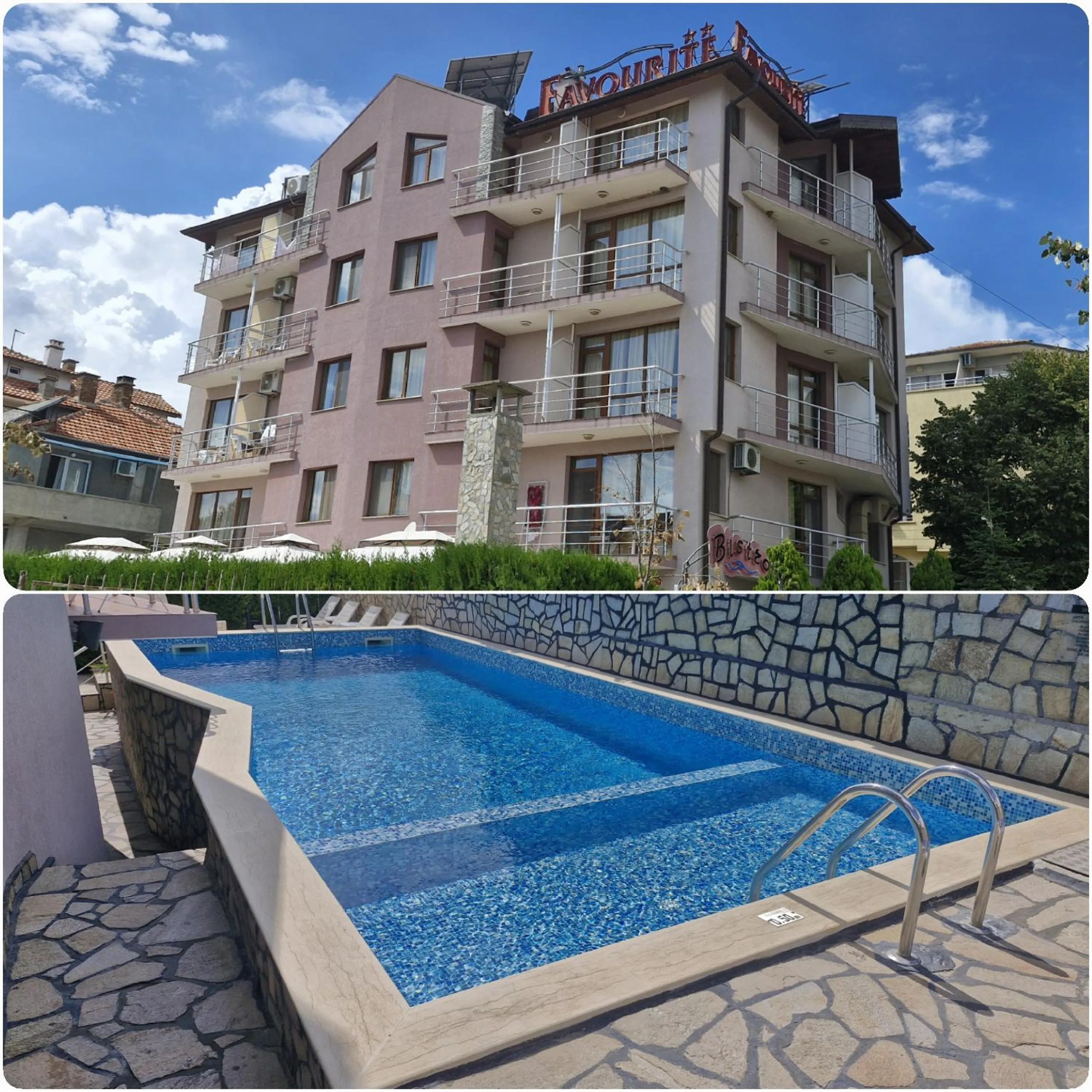 Property building in Family hotel Favourite