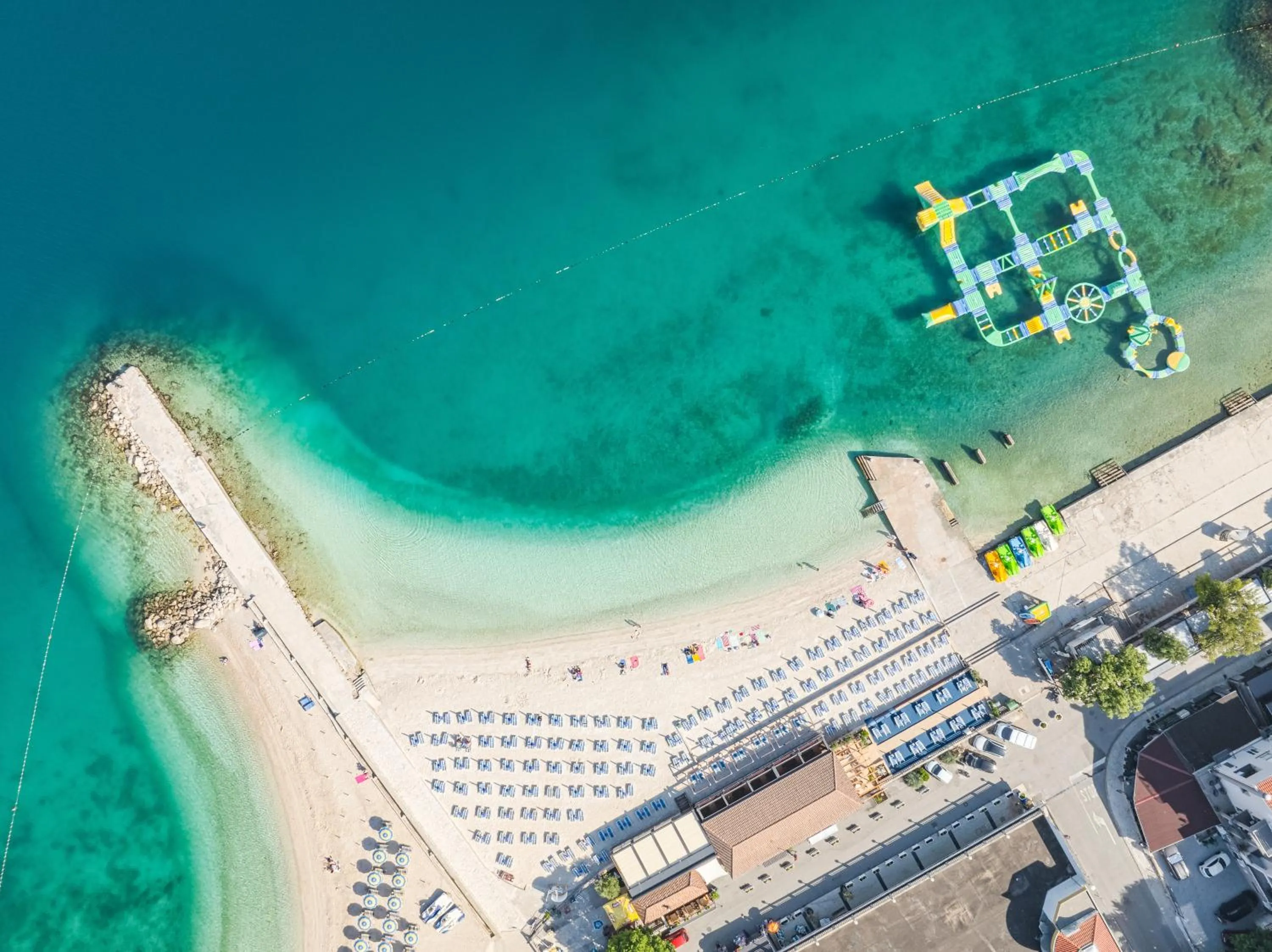 Bird's eye view in Hotel Slaven