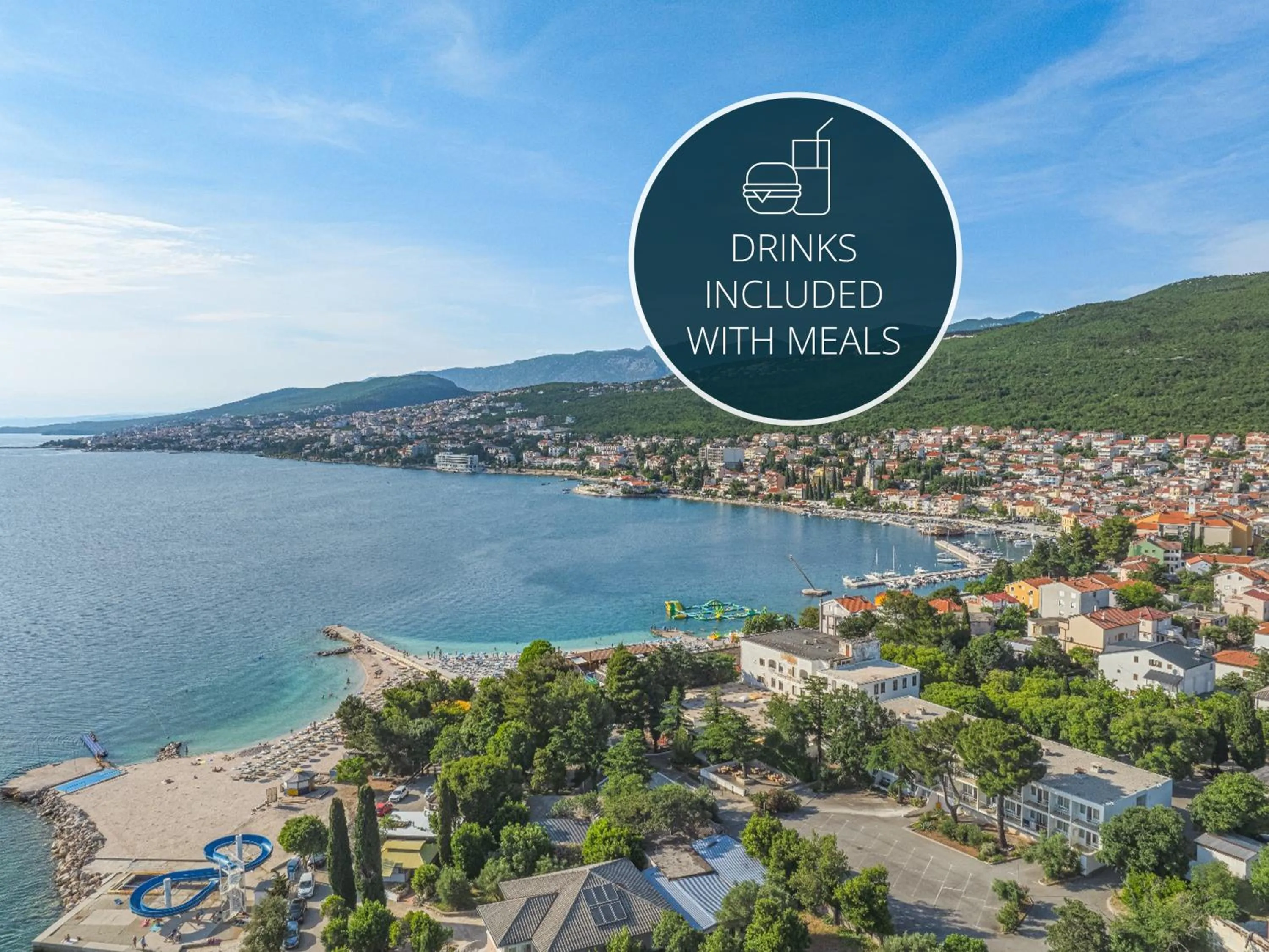 Bird's eye view in Hotel Slaven