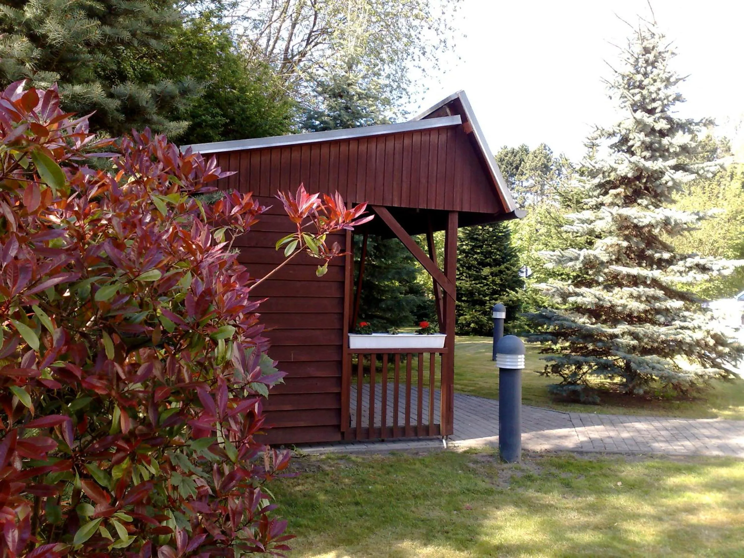BBQ facilities in gut-Hotel Pommernhotel Barth