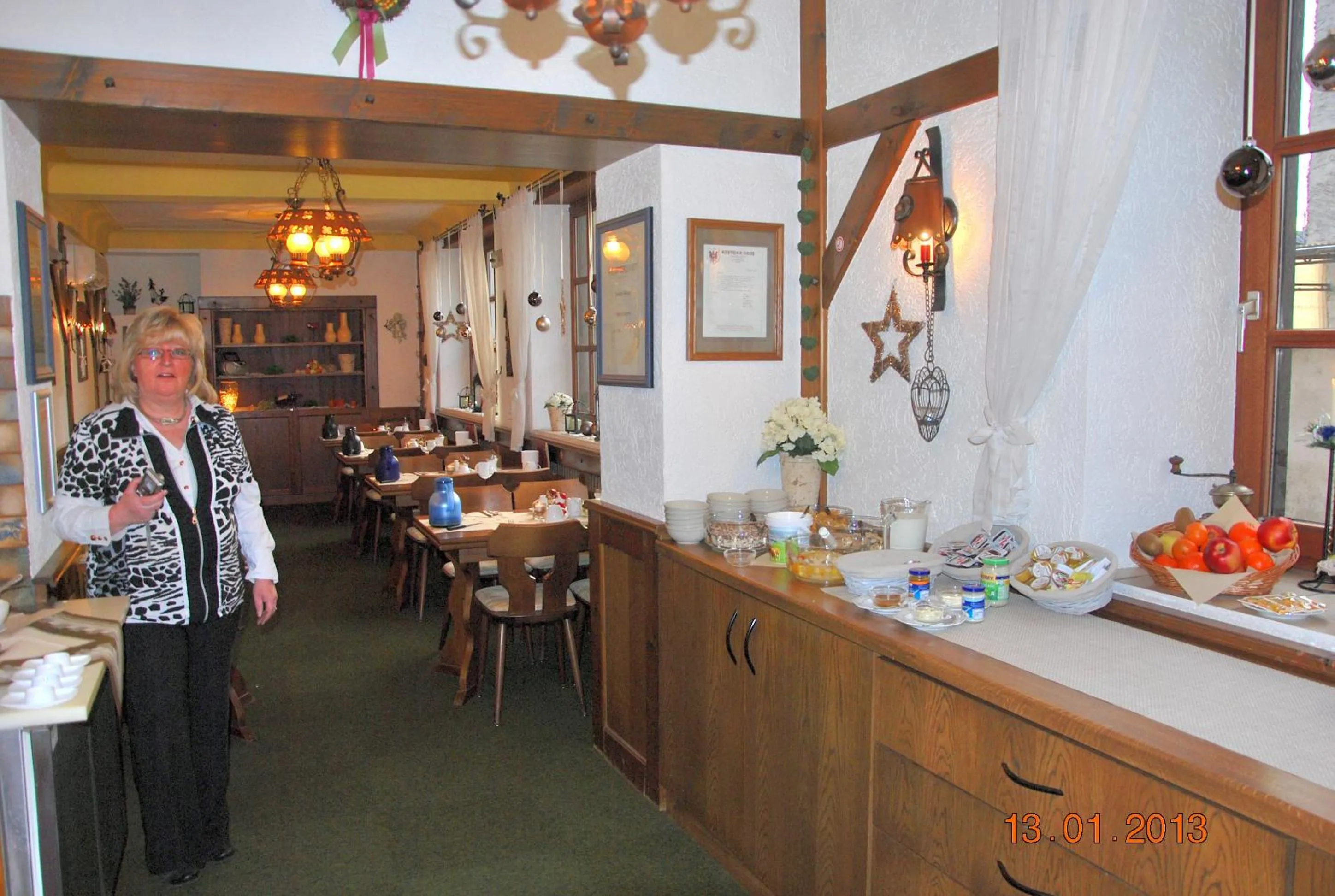 Buffet breakfast in Landgasthaus Zur Kupferkanne