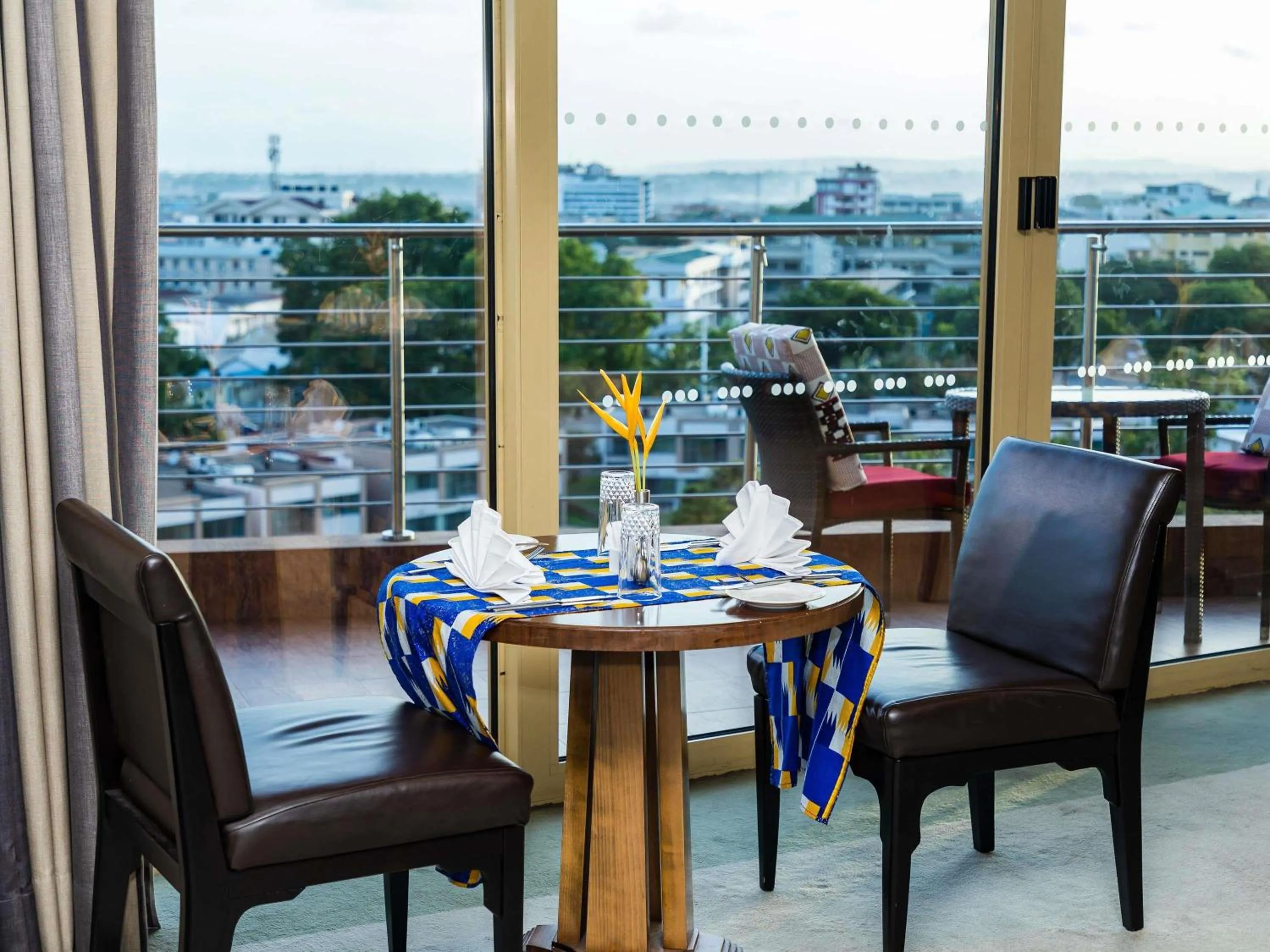 Breakfast in Mövenpick Ambassador Hotel Accra