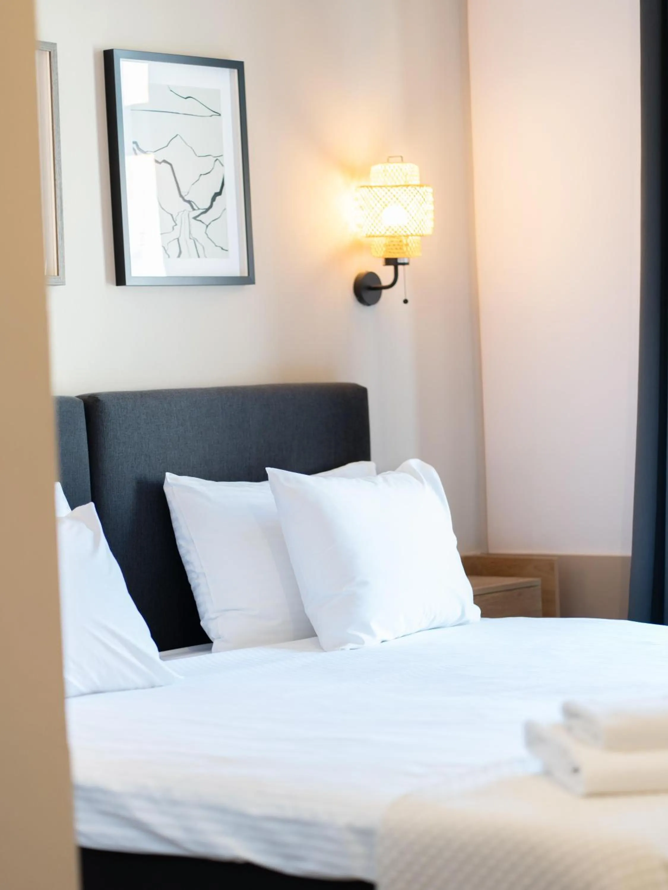 Bed in Hotel Admiral Vinkovci