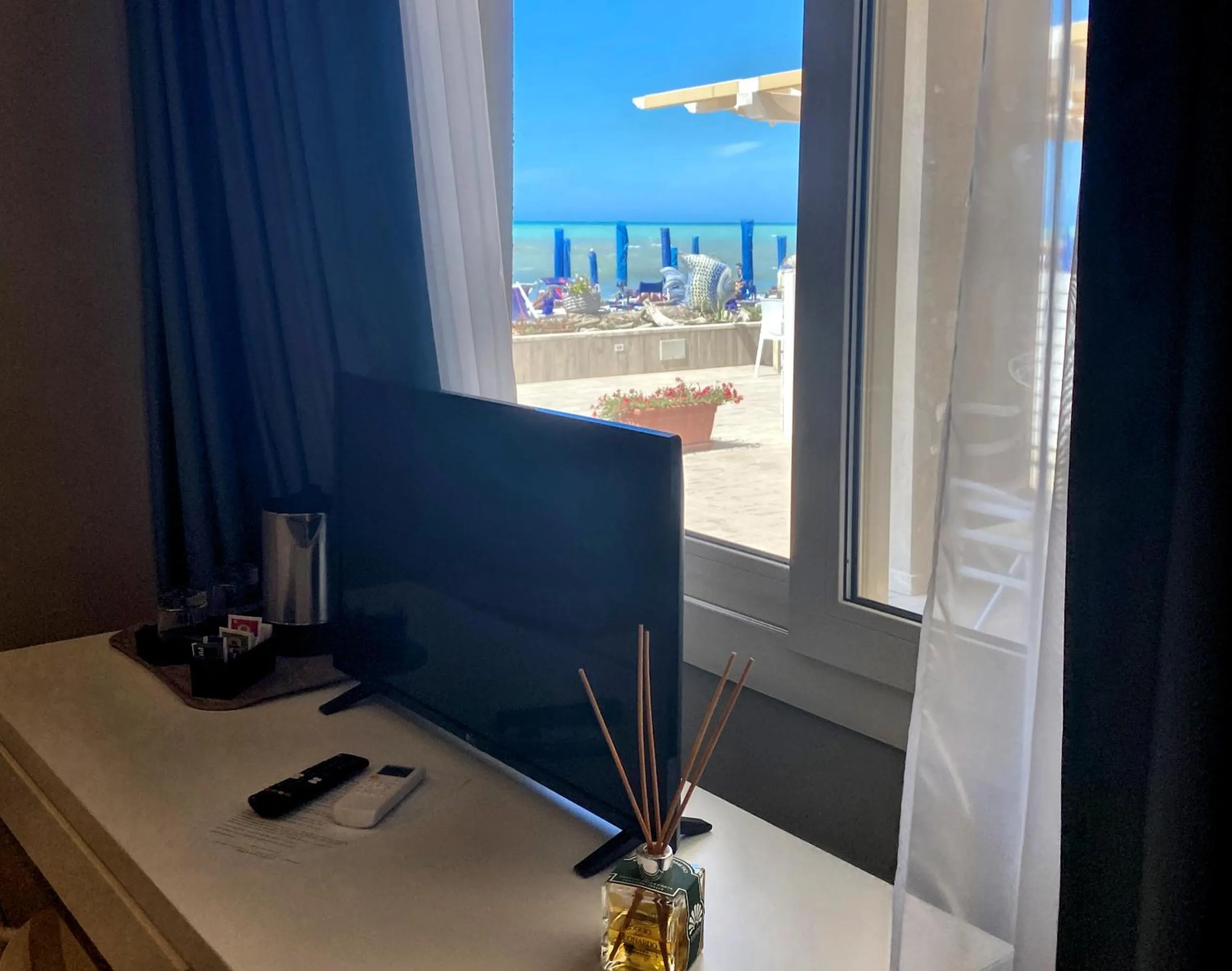 Decorative detail in Hotel Cecina Beach