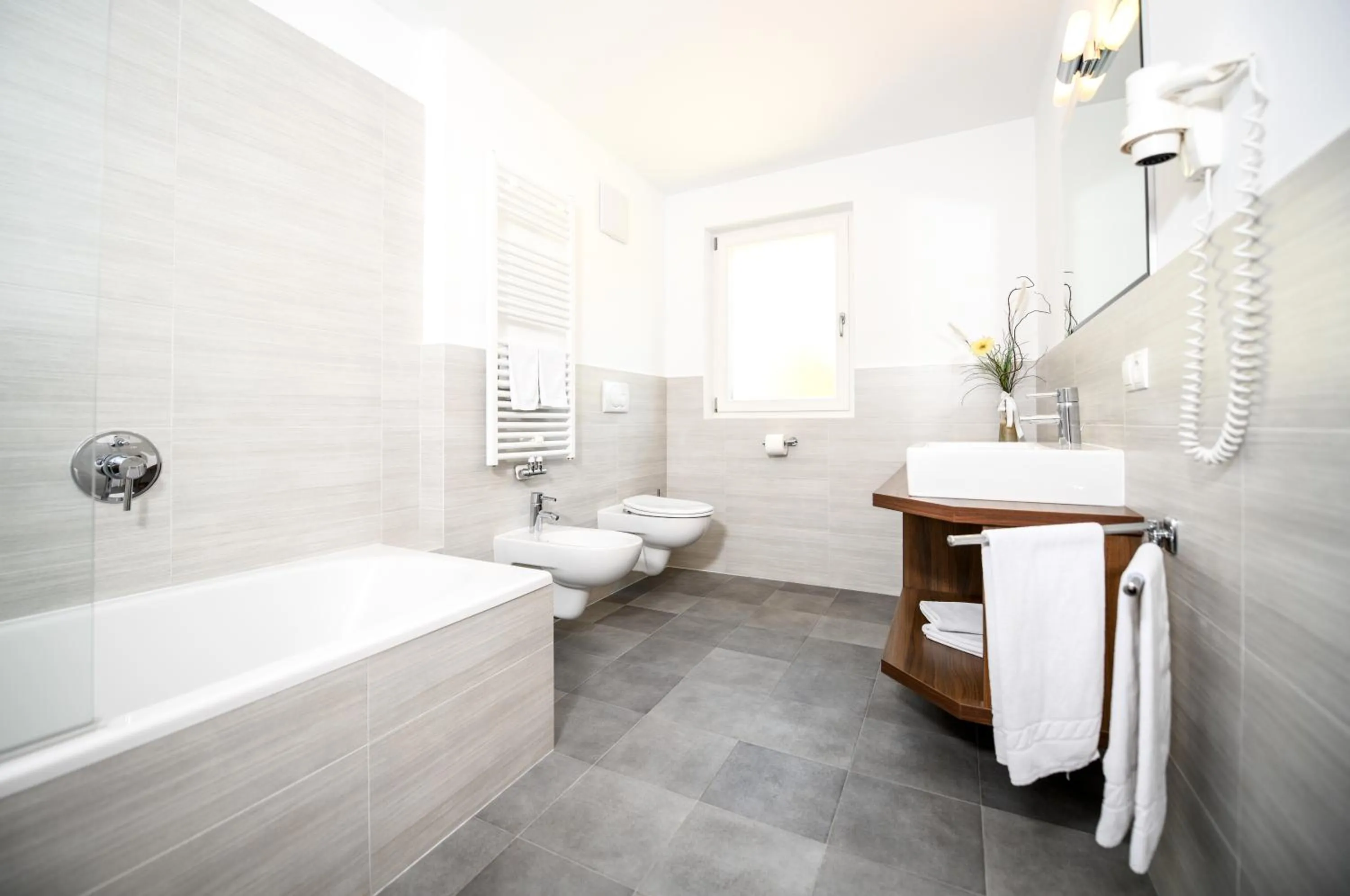 Bathroom in Apartments Sunela