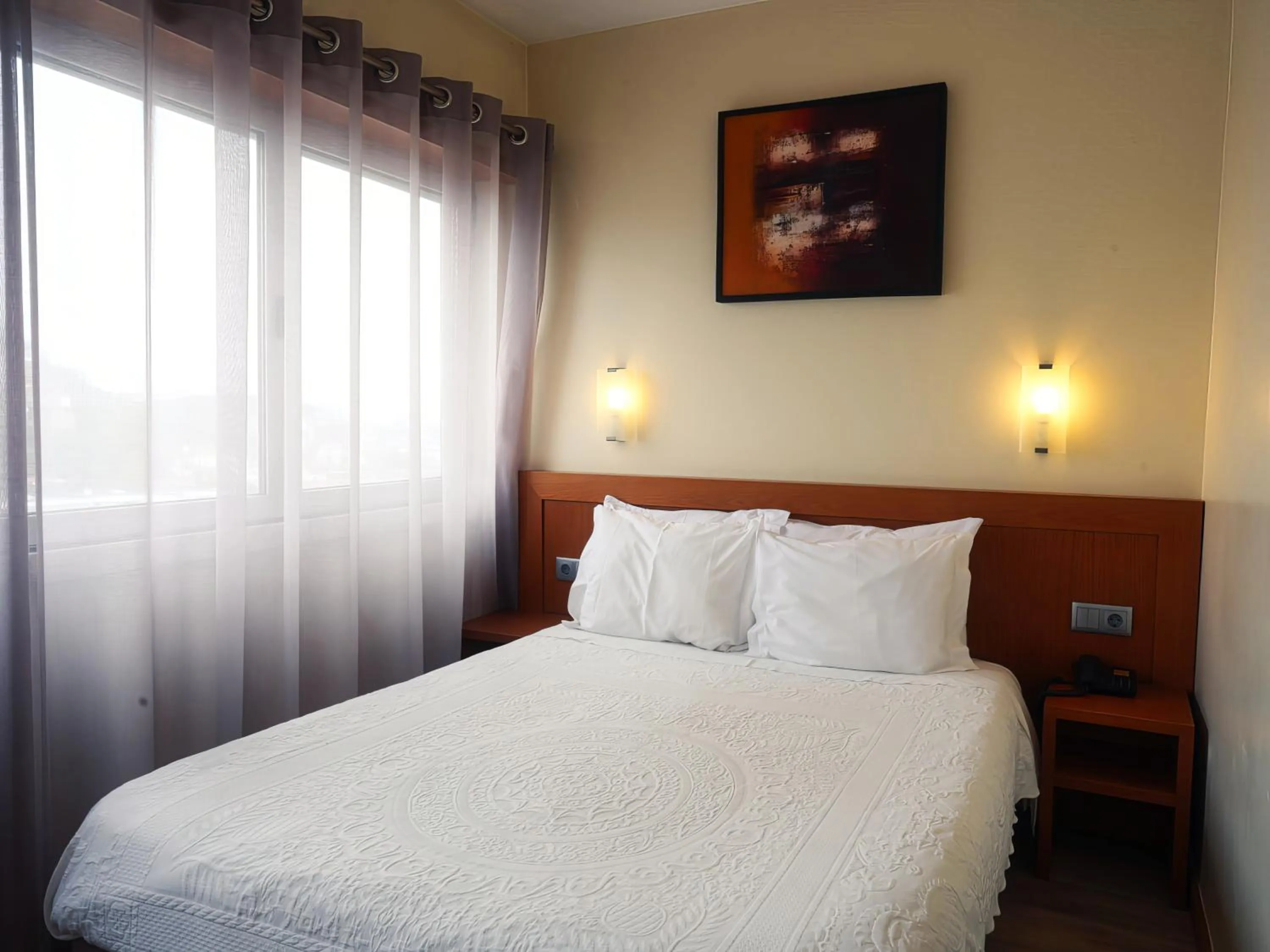 Bed in Hotel São Francisco