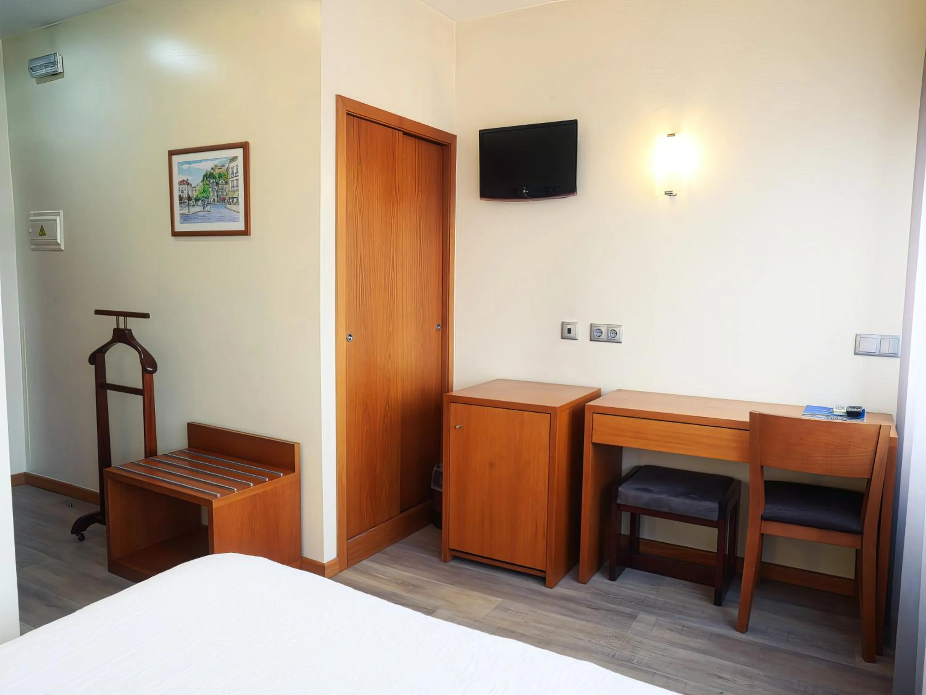 Seating area, Bed in Hotel São Francisco