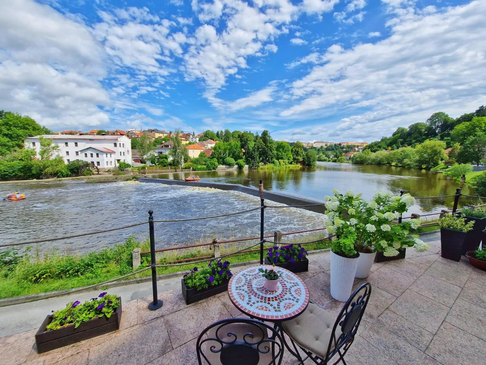 Balcony/Terrace in ROMANTIK HOTEL ELEONORA