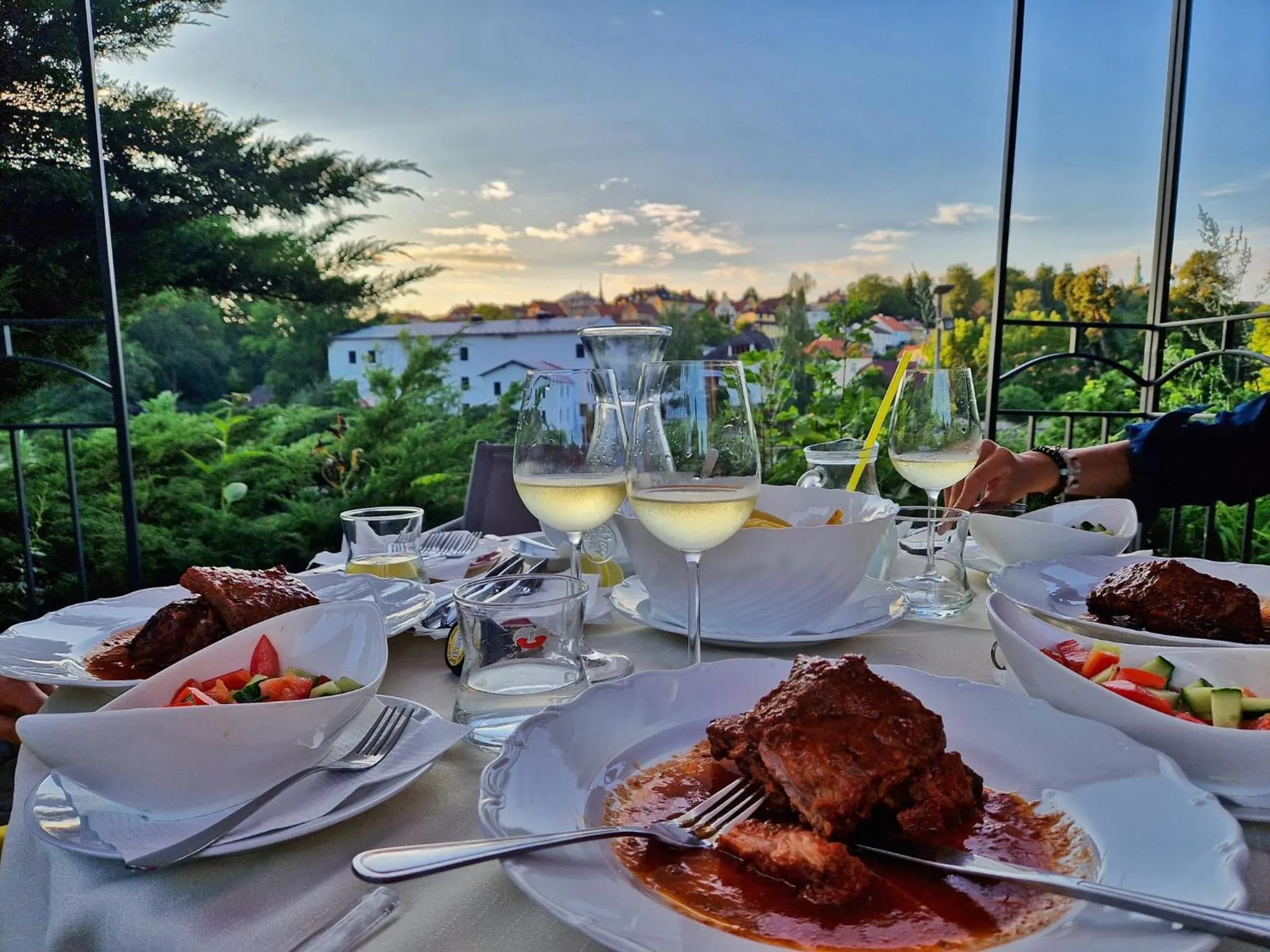 Balcony/Terrace in ROMANTIK HOTEL ELEONORA