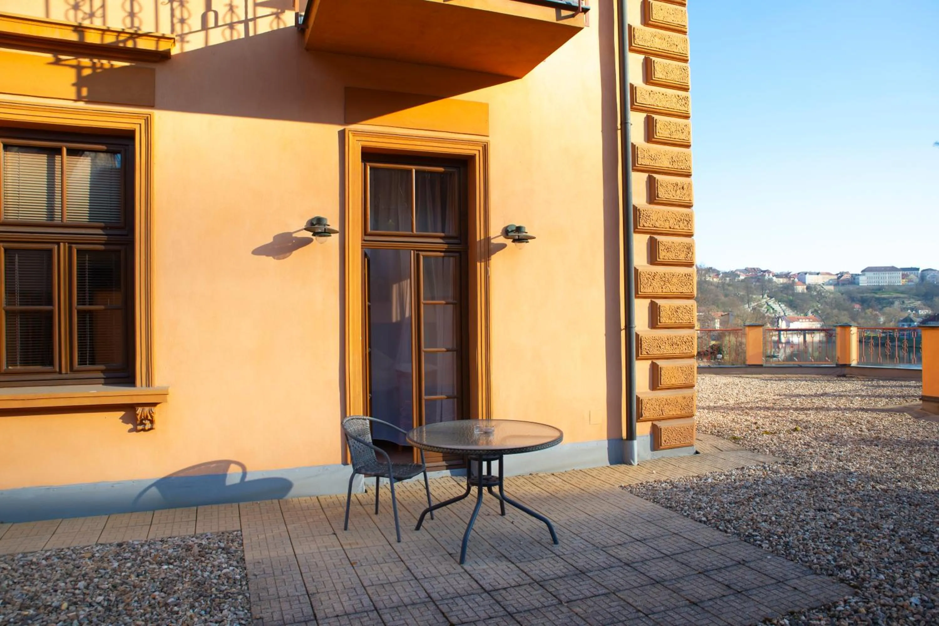 Balcony/Terrace in ROMANTIK HOTEL ELEONORA