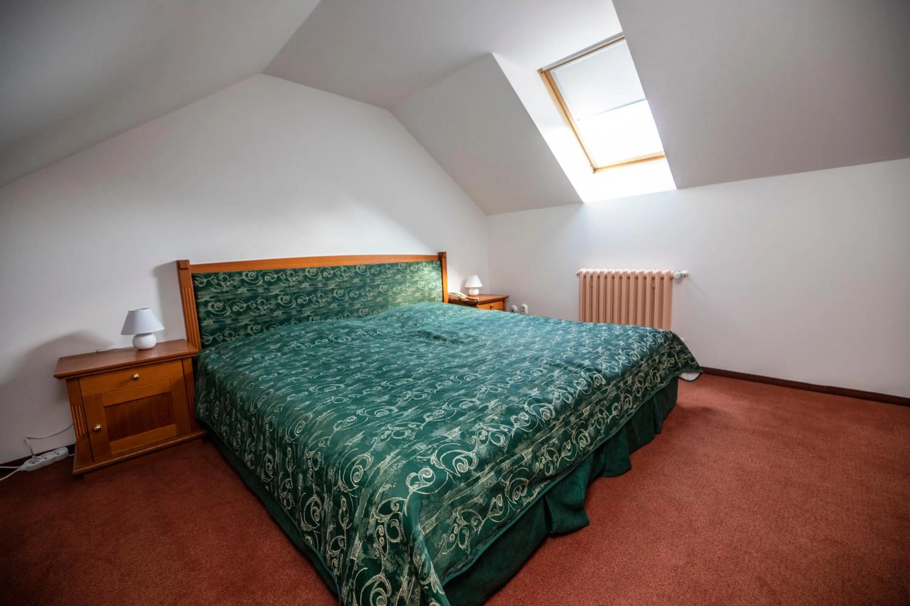 Bed in ROMANTIK HOTEL ELEONORA