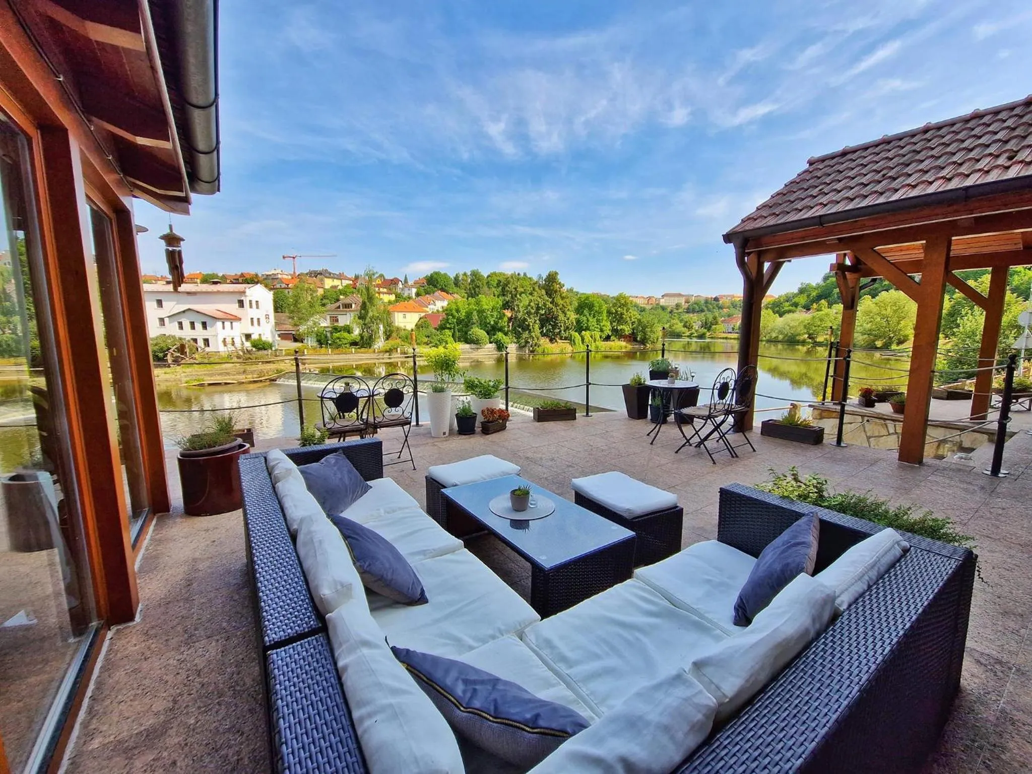 Balcony/Terrace in ROMANTIK HOTEL ELEONORA
