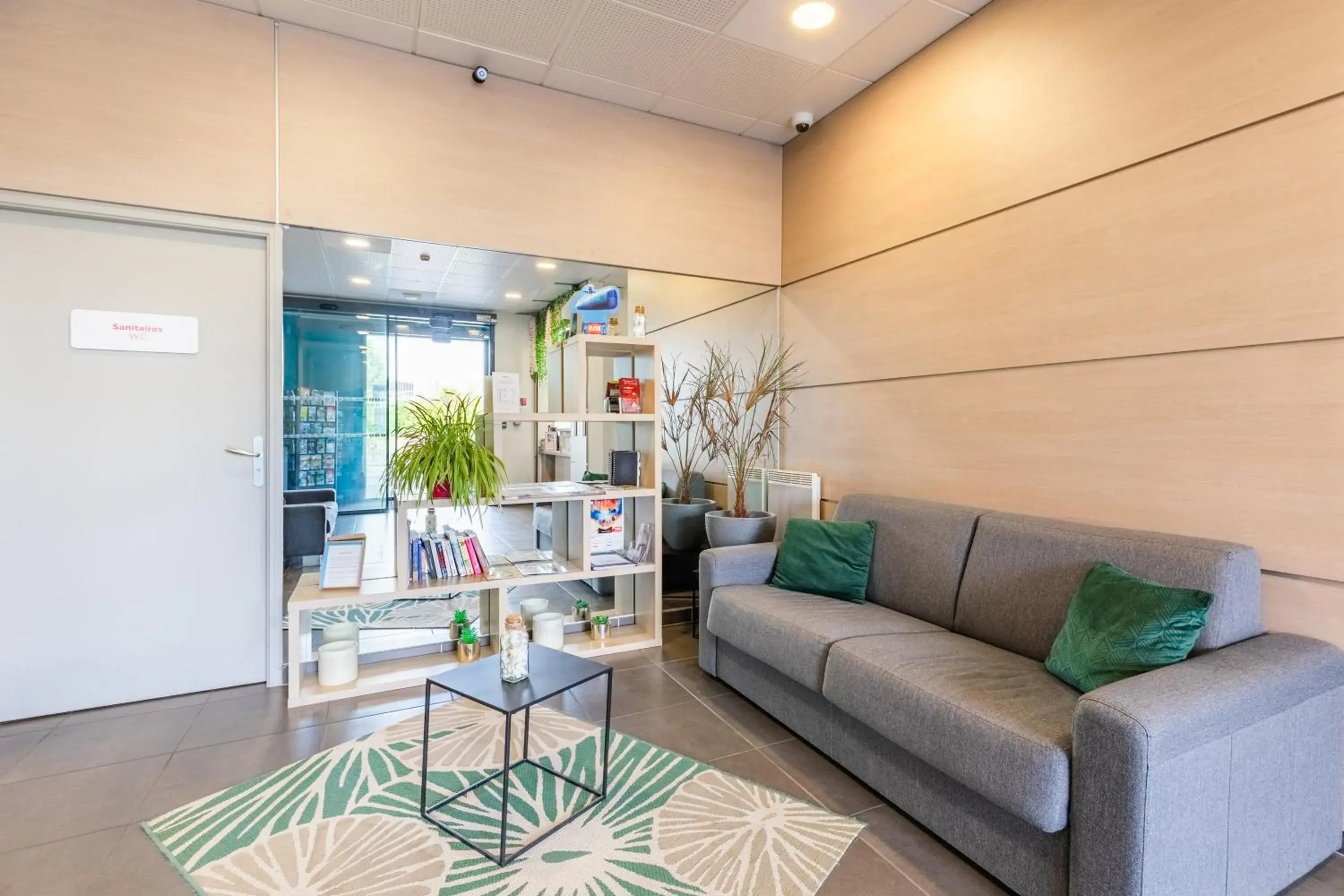 Living room in Appart'City Confort Cherbourg Living room in Appart'City Confort Cherbourg