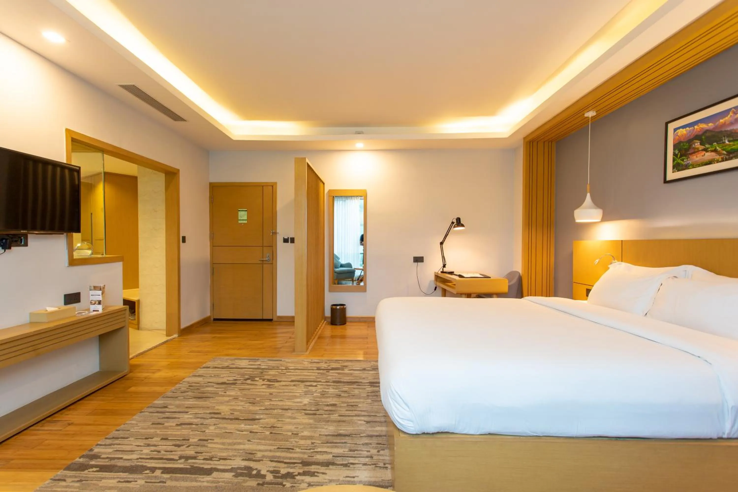 Bed in Hotel Siraichuli