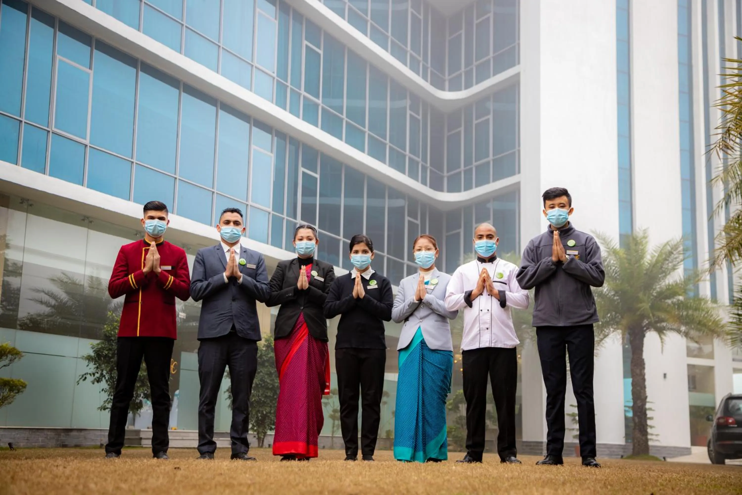 Staff in Hotel Siraichuli