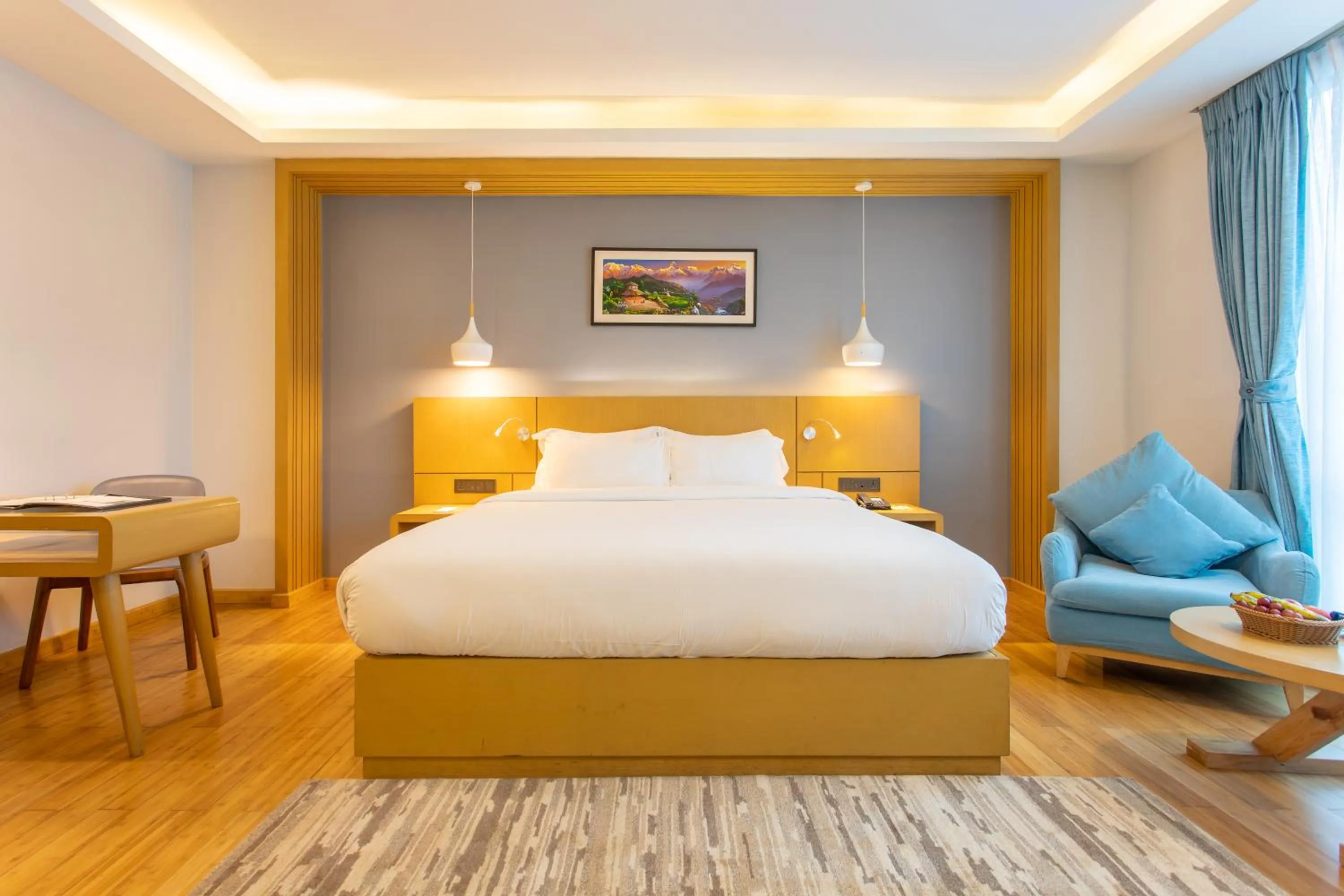 Bed in Hotel Siraichuli