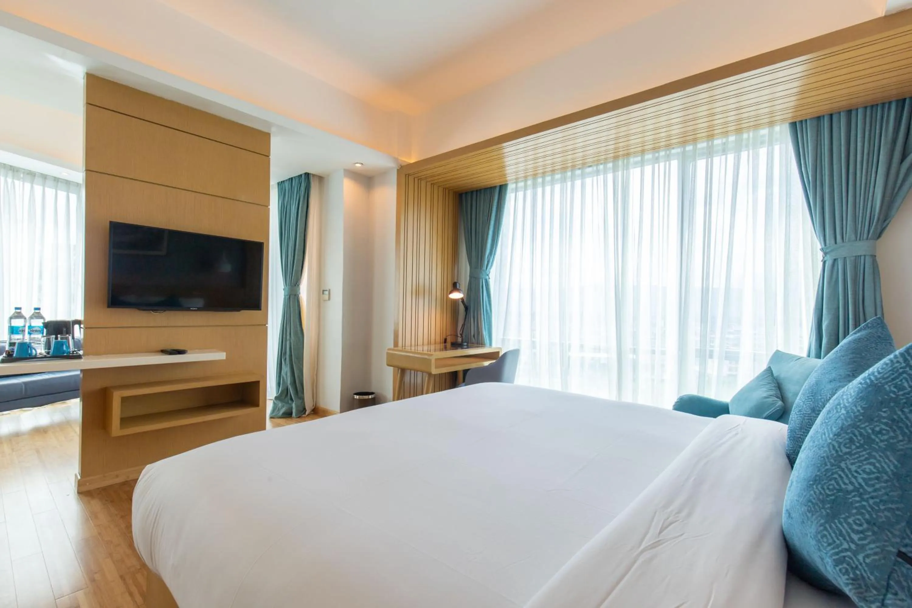 Bed in Hotel Siraichuli