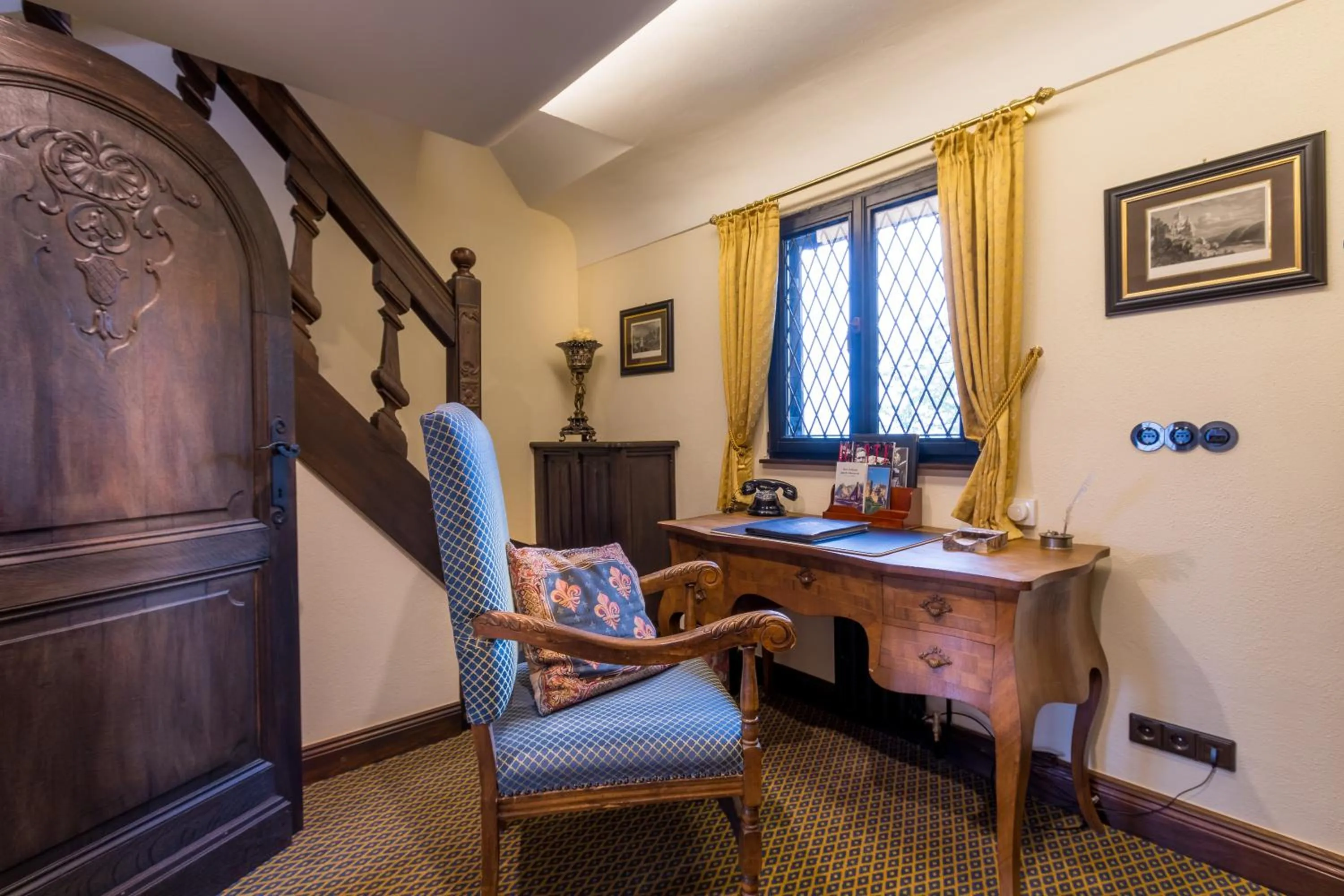 Area and facilities in Burghotel auf Schönburg