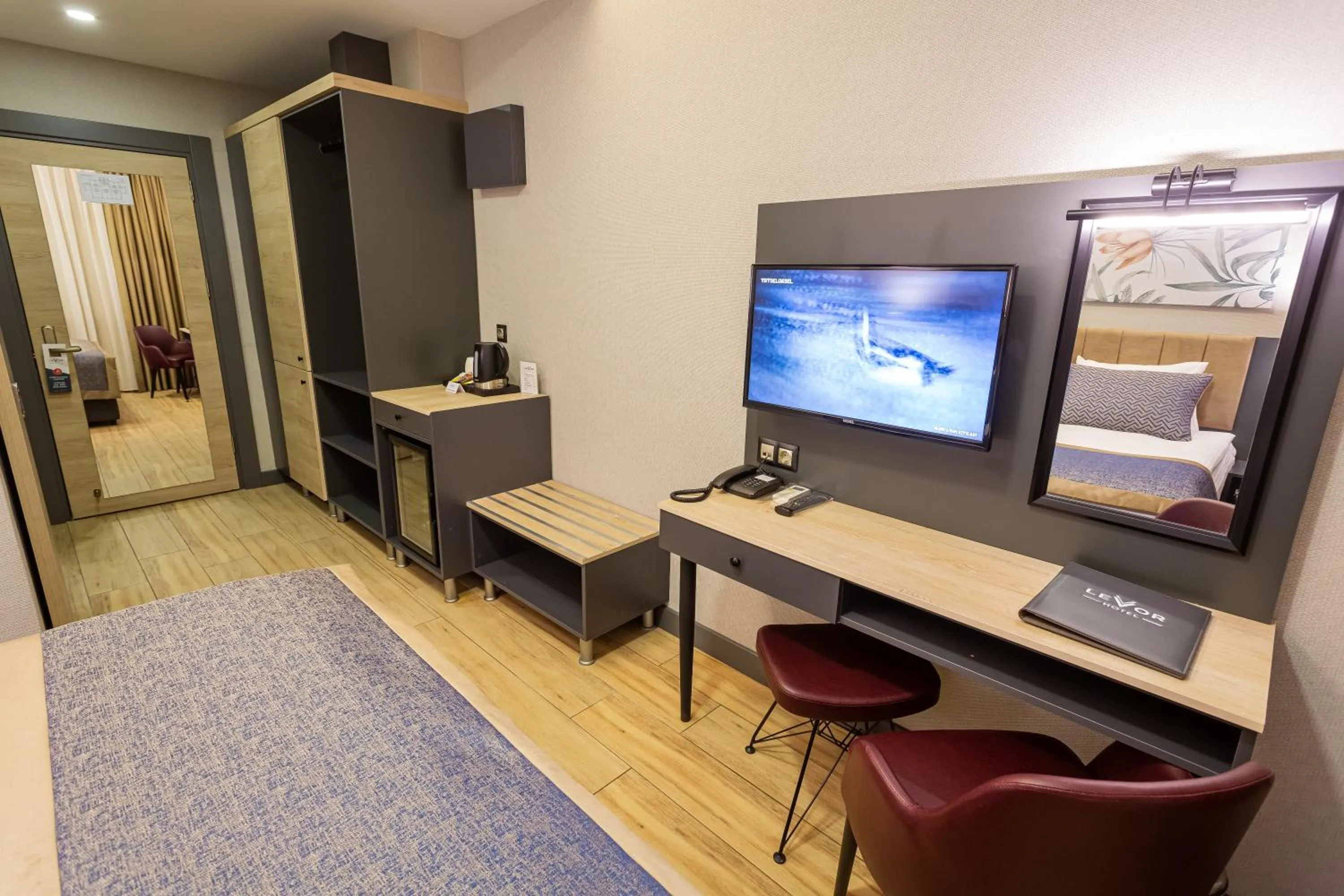 Photo of the whole room, Bed in Levor Hotel