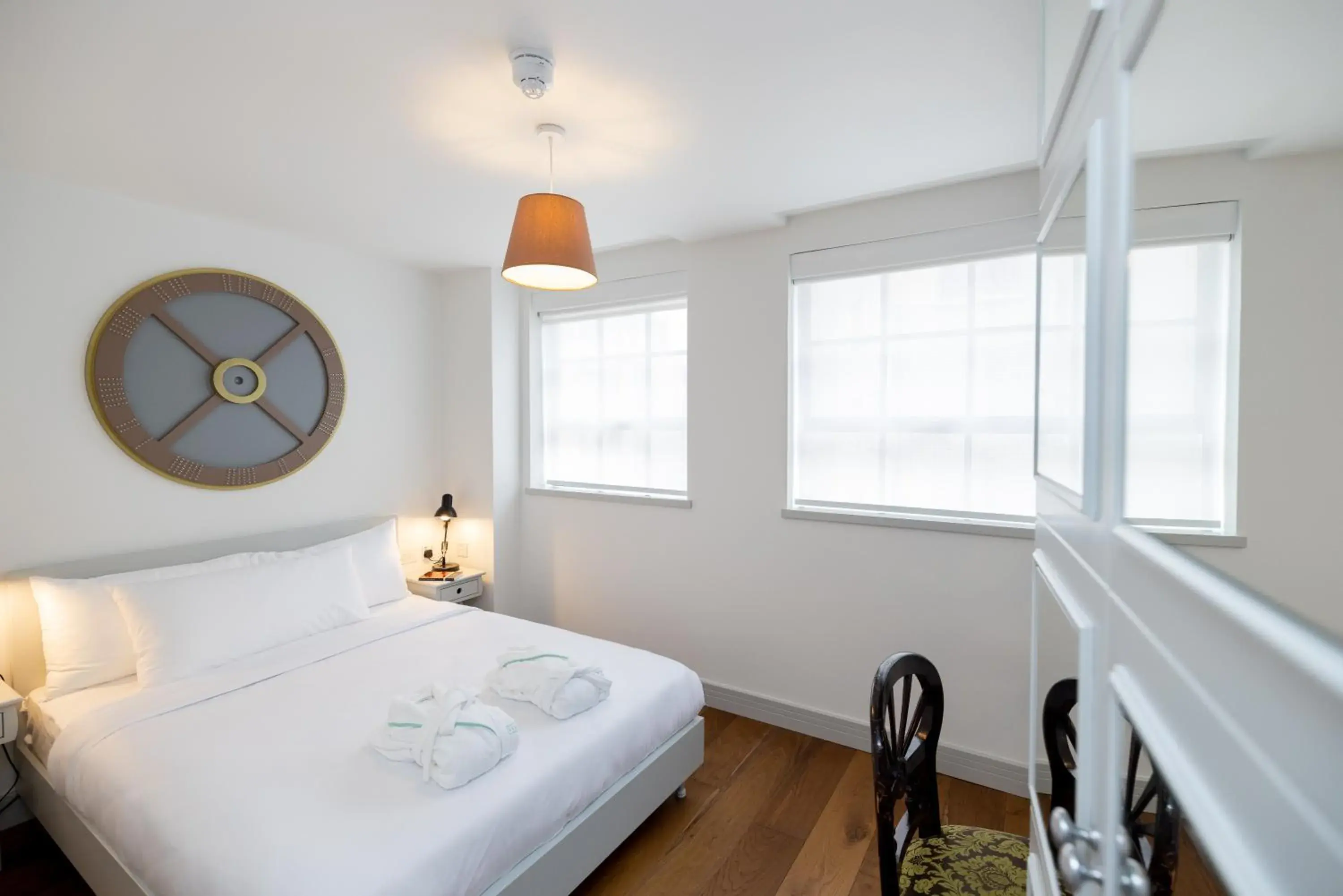 Bed in Limehouse Library Hotel Bed in Limehouse Library Hotel