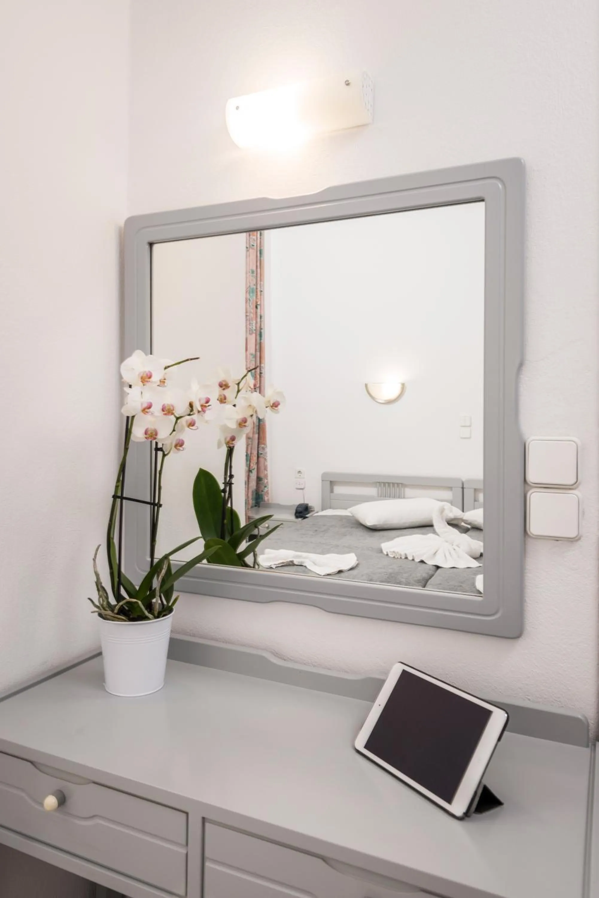 Bed in Kristall Suites