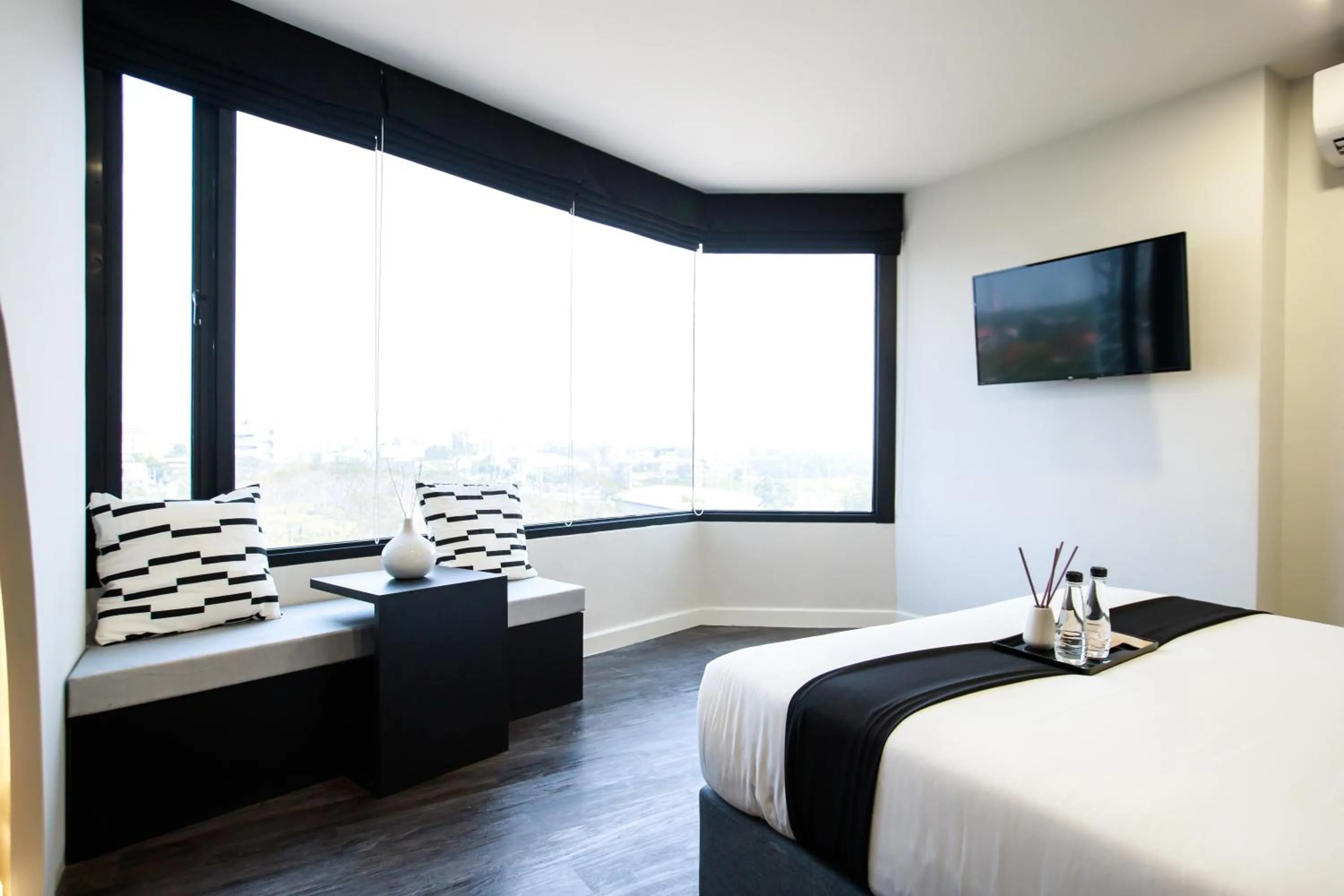 Bed in SR Grand Hotel Chiangmai