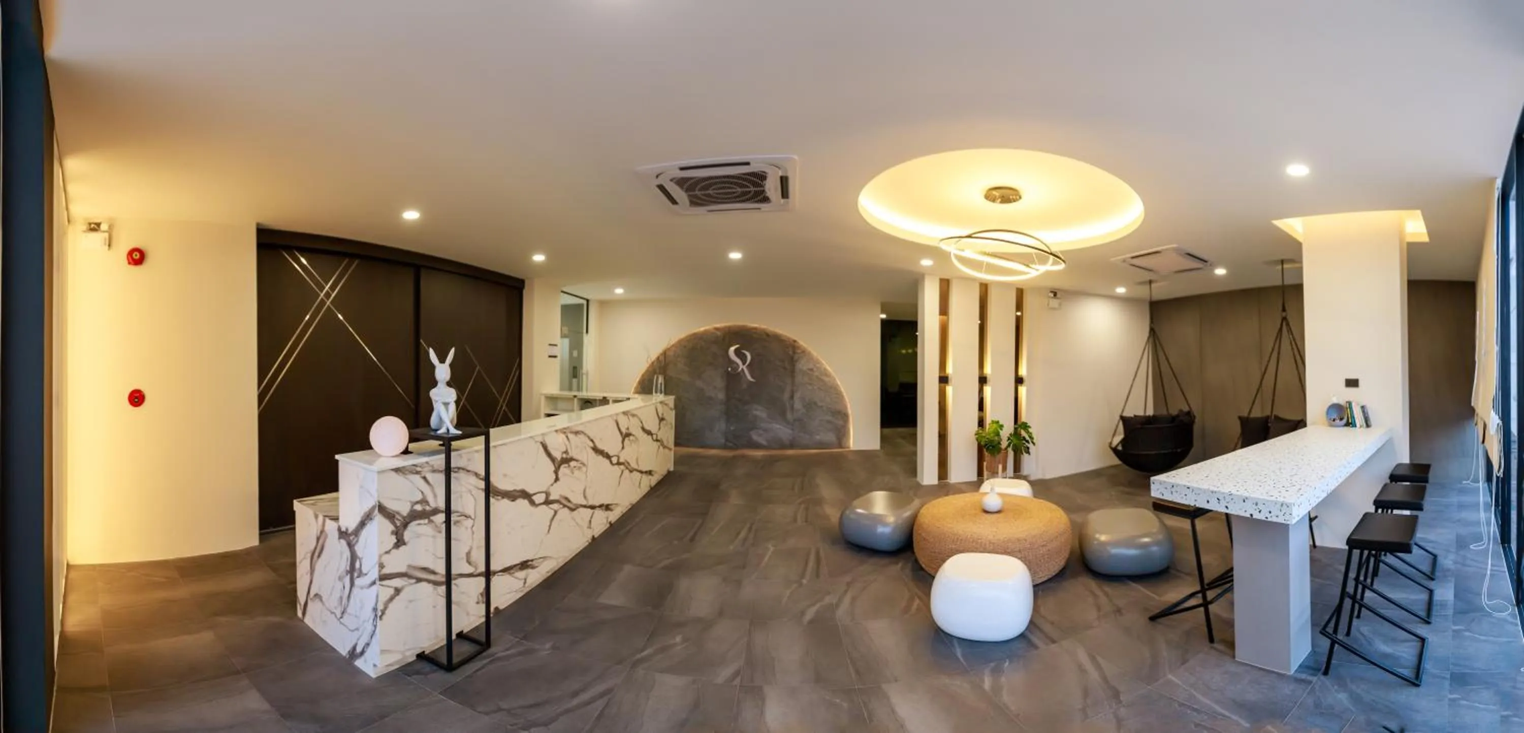 Lobby or reception in SR Grand Hotel Chiangmai