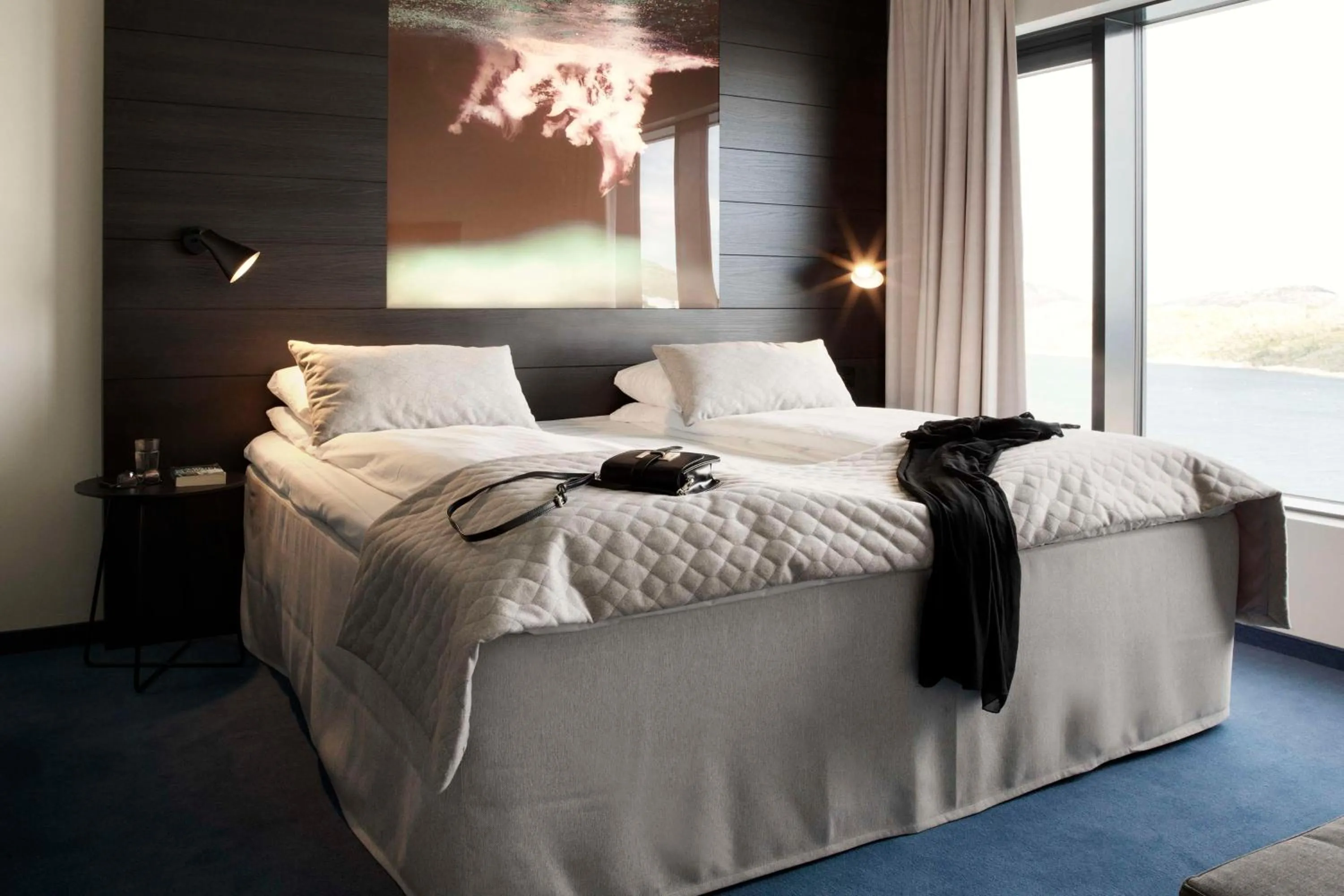 Bedroom, Bed in Scandic Havet