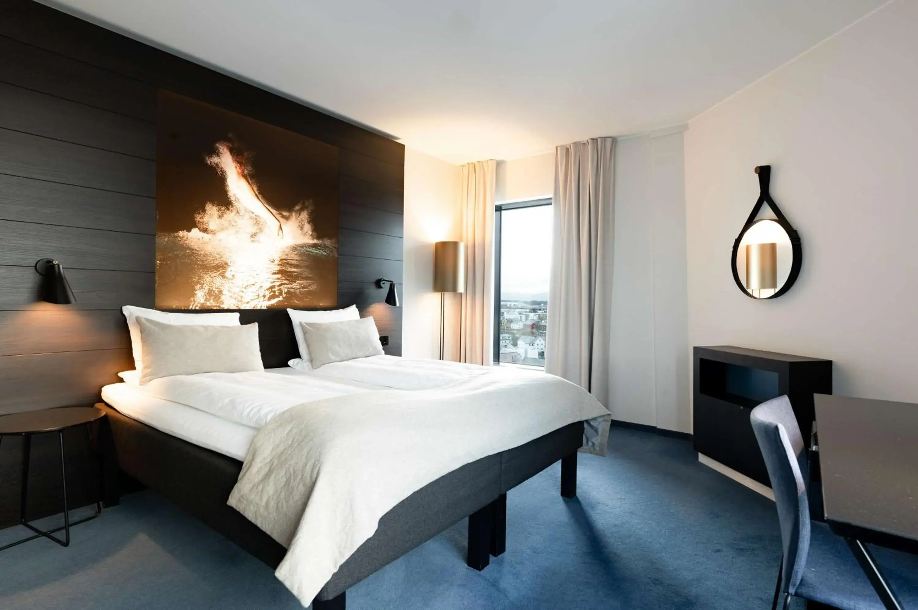 Bedroom, Bed in Scandic Havet Bedroom, Bed in Scandic Havet