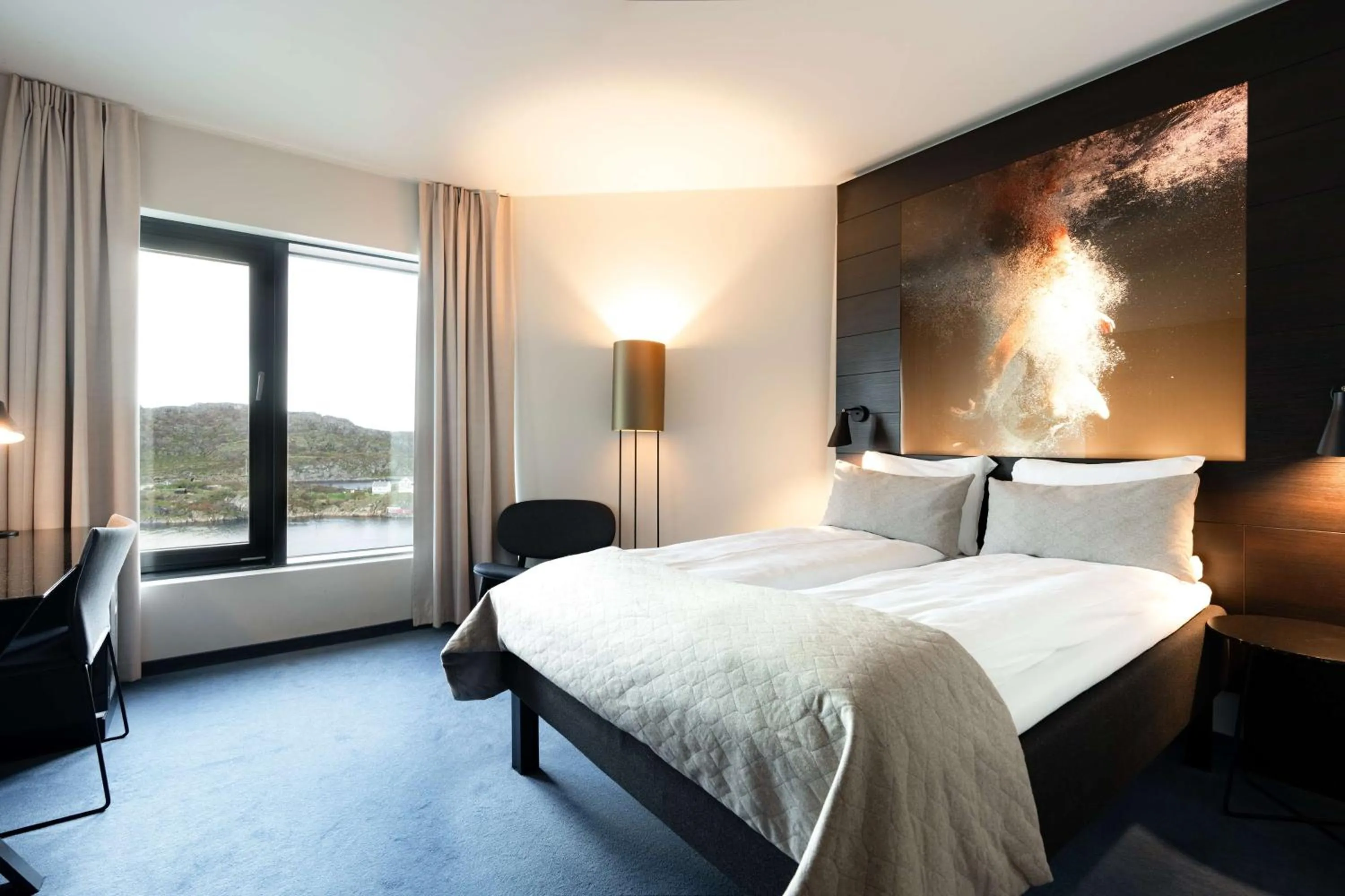 Bedroom, Bed in Scandic Havet