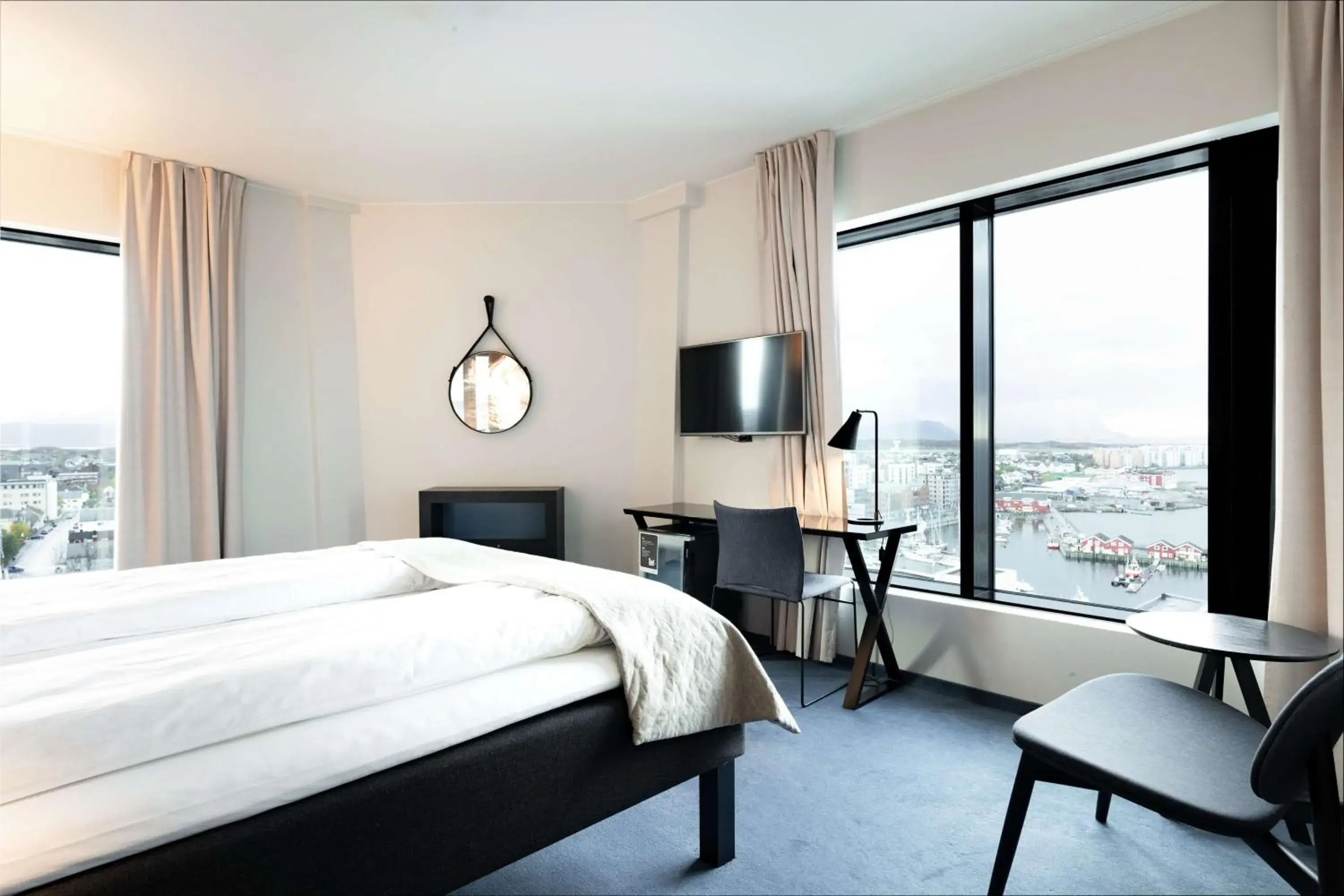 Bedroom, Bed in Scandic Havet Bedroom, Bed in Scandic Havet
