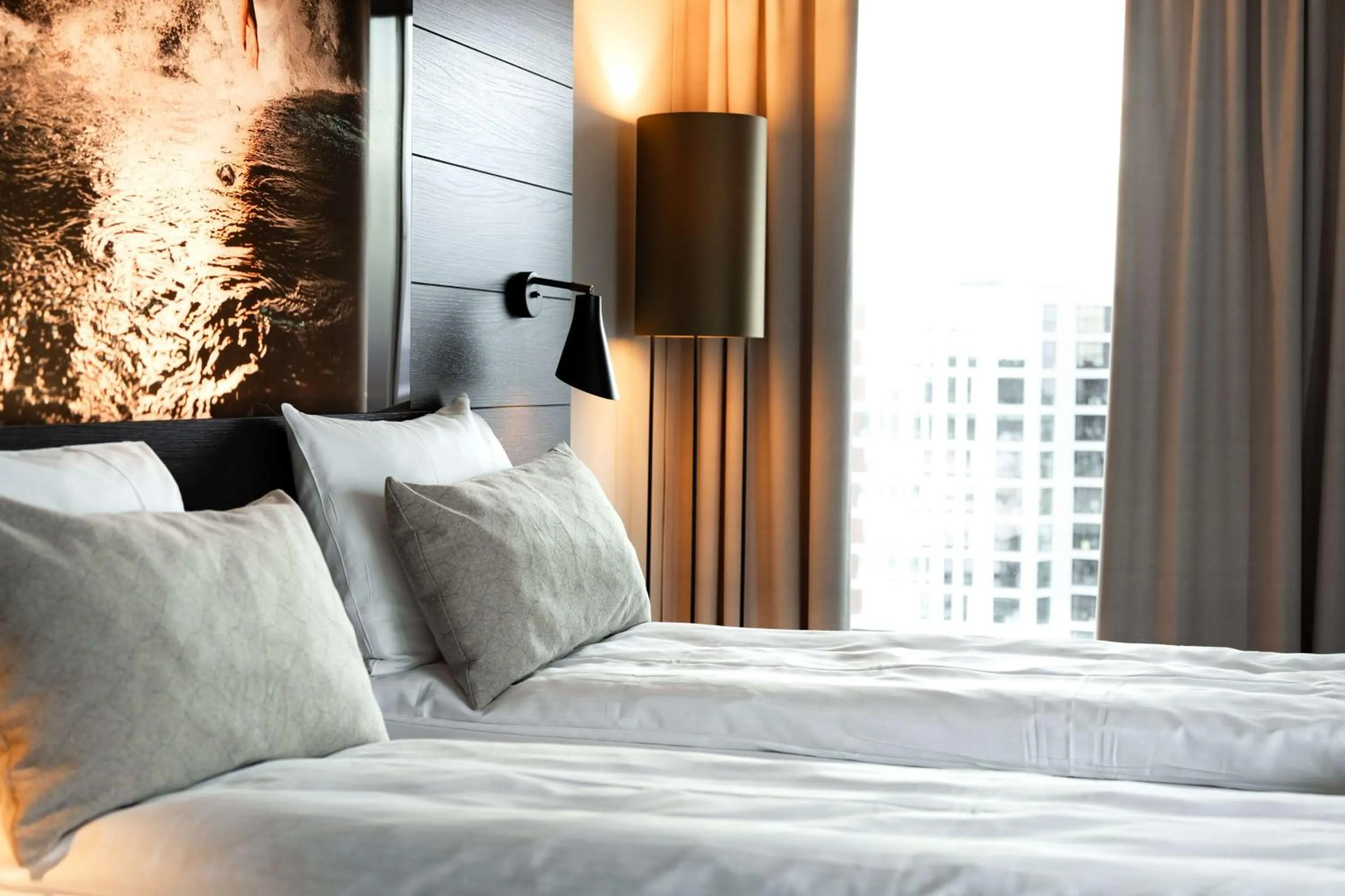 Bedroom, Bed in Scandic Havet