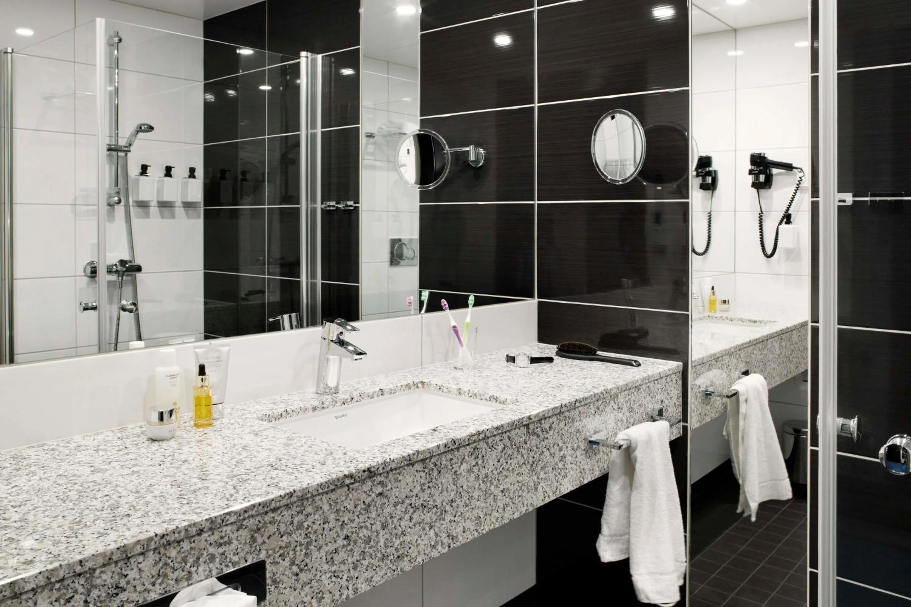 Bedroom in Scandic Havet