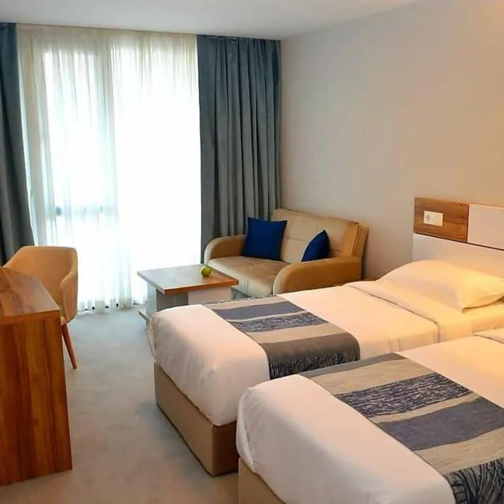 Bed in Old Batumi Hotel