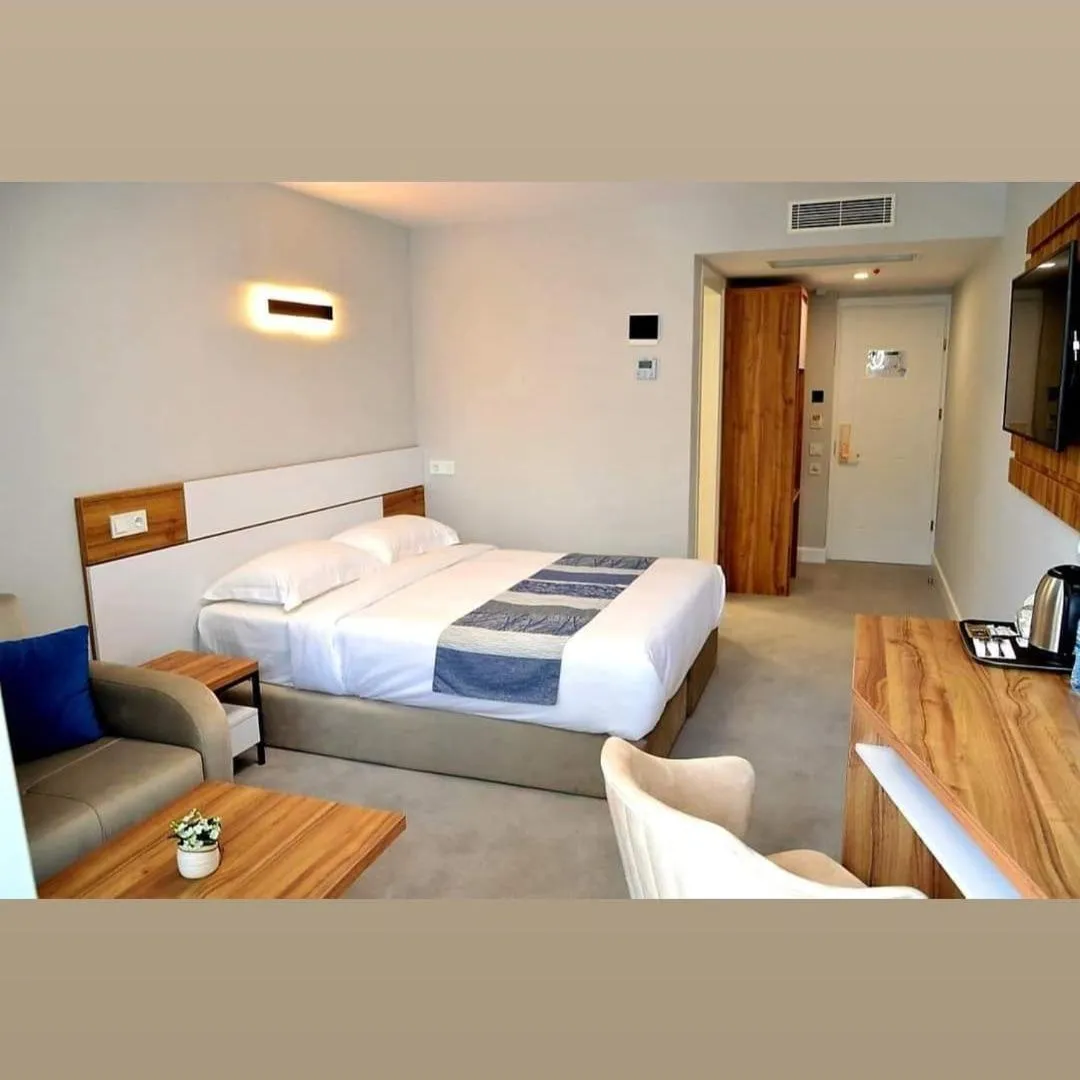 Bed in Old Batumi Hotel