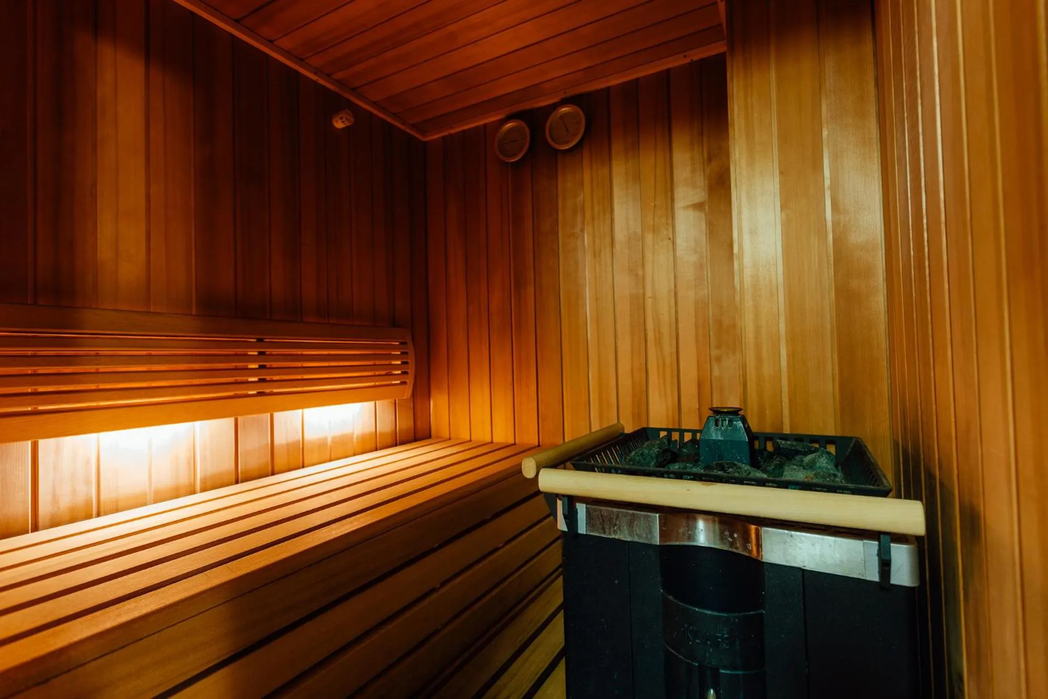 Sauna in Wellness Hotel Repiska